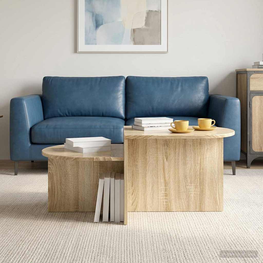 Kaffeebord Sonoma-ek 100 x 50 x 40 cm Konstruerat trä
