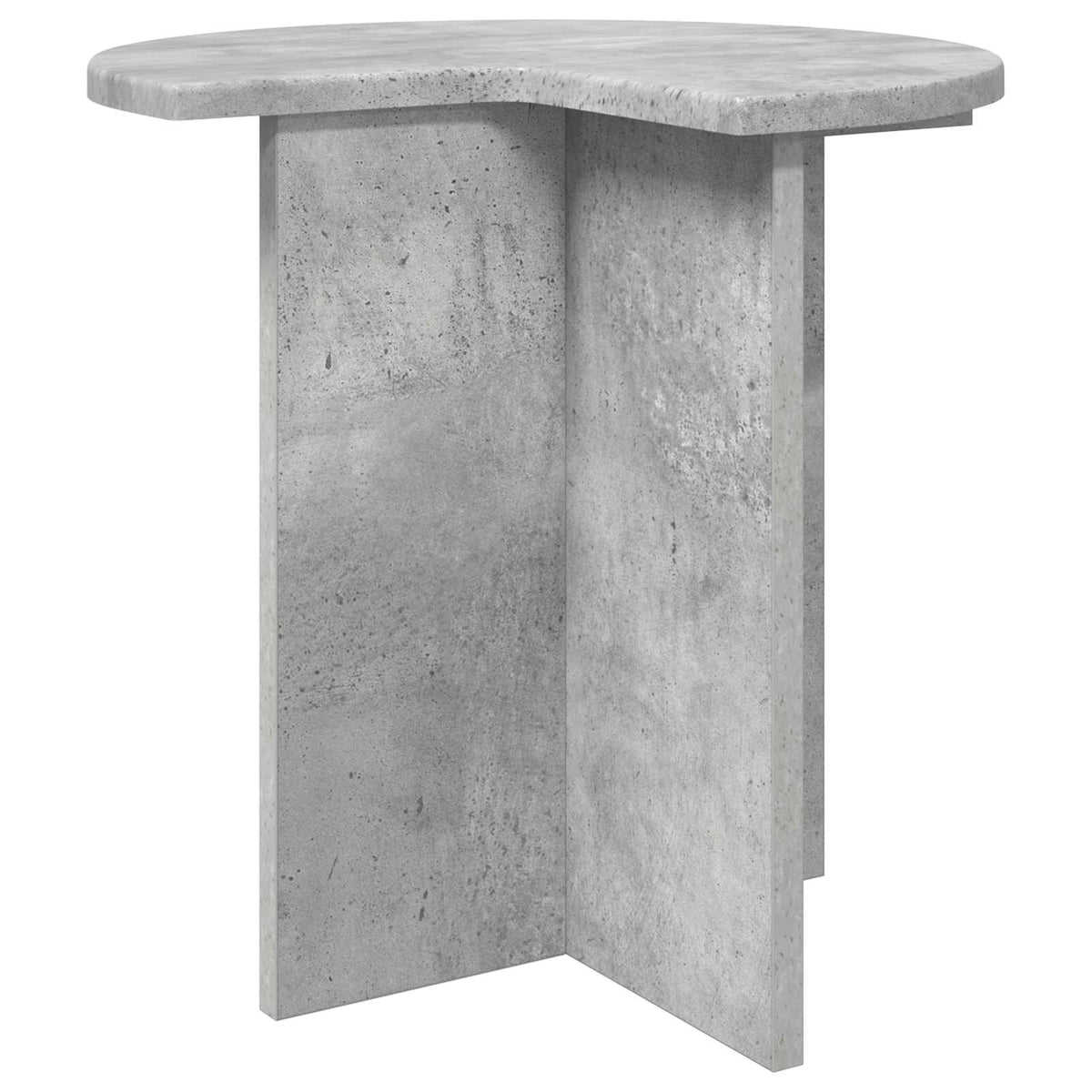 Sidobord Betonggrå Ø 39 x 38 cm Konstruerat trä