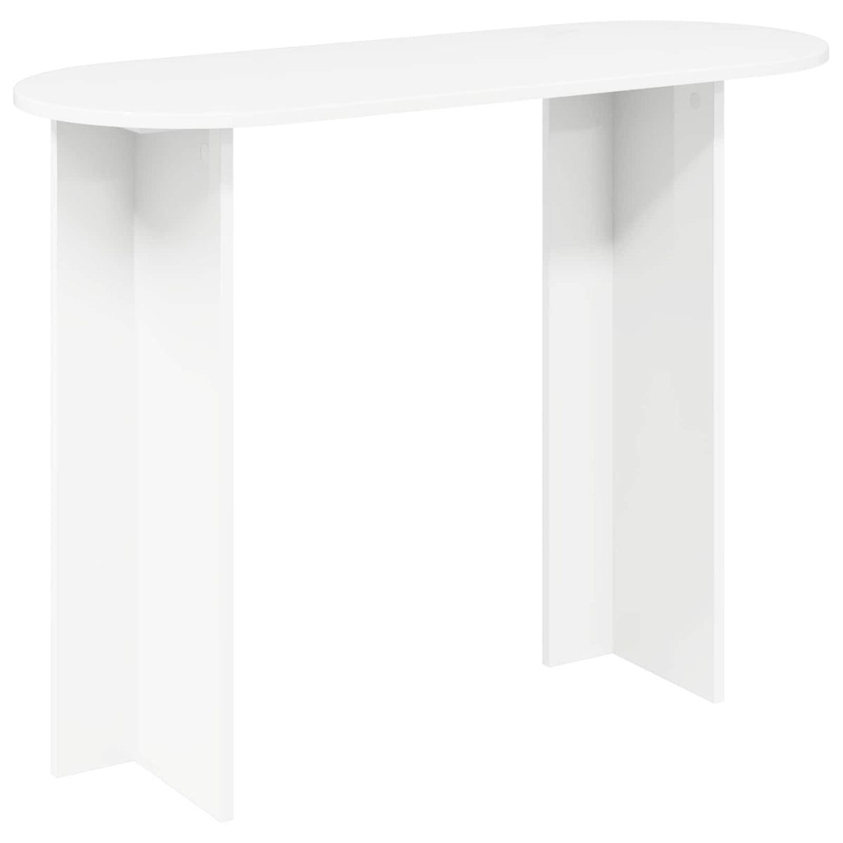 Konsolbord Vit 100 x 39,5 x 75 cm Konstruerat trä