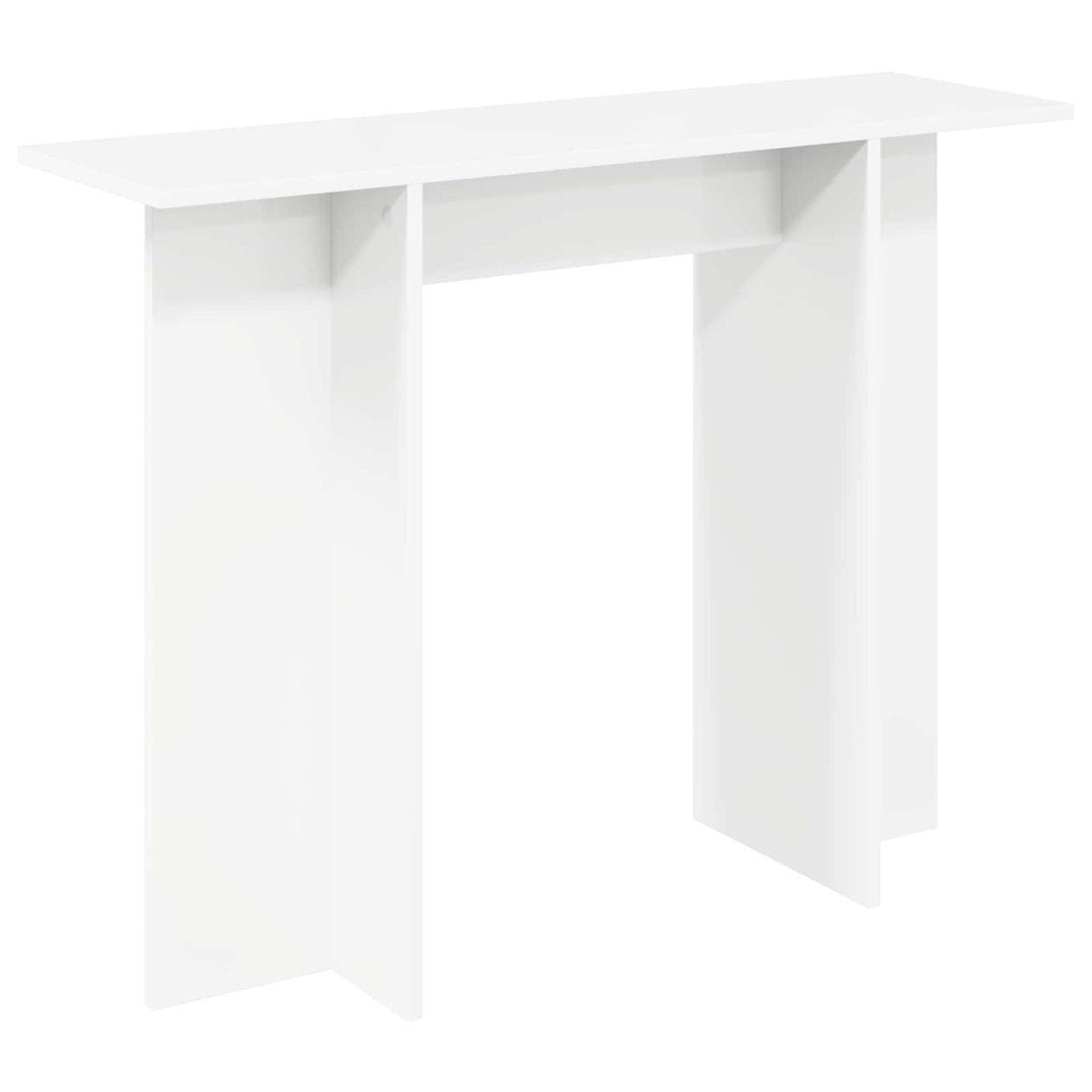 Konsolbord Vit 100 x 30 x 75 cm Konstruerat trä