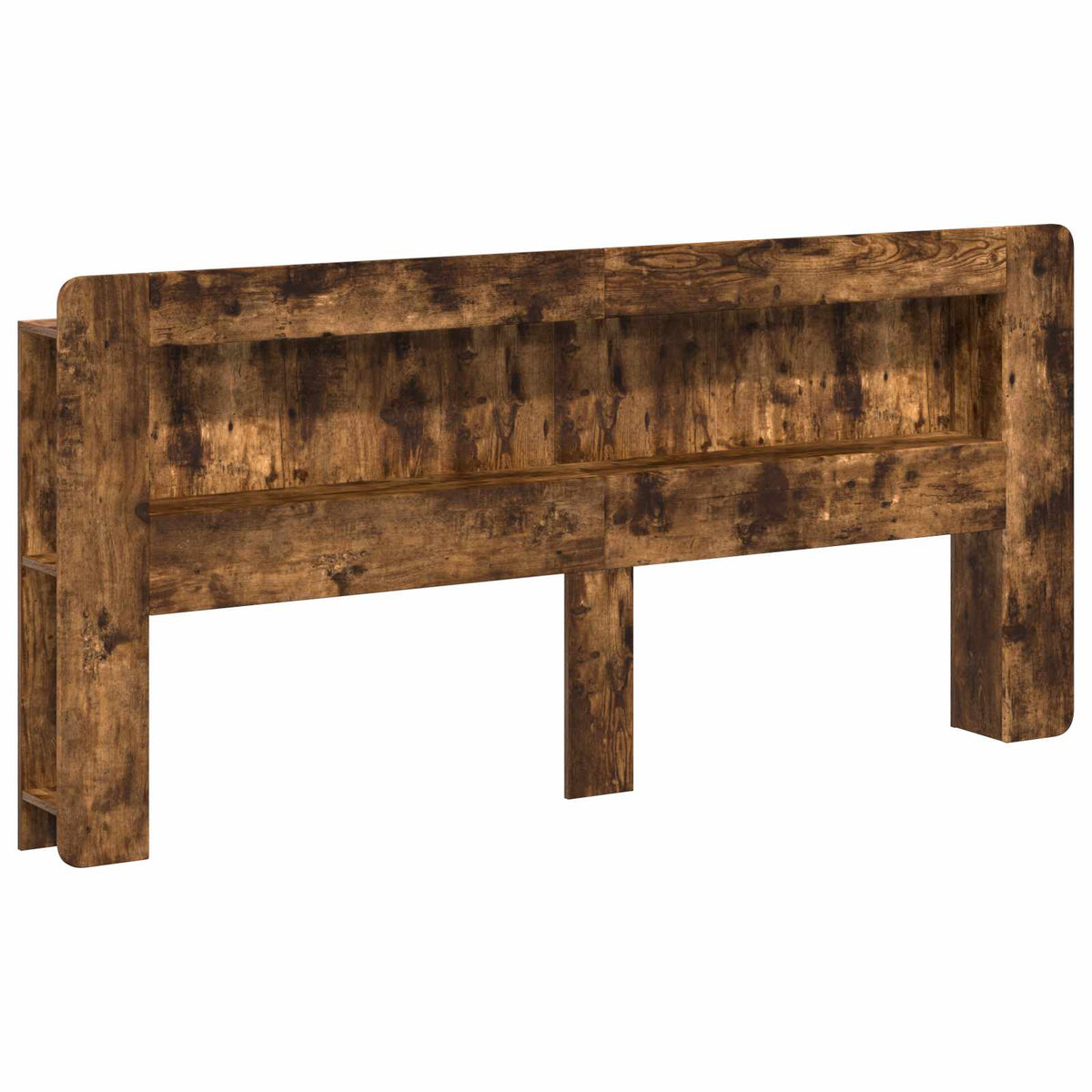 Sänggavelsskåp Rökt Ek 215 x 18,5 x 100 cm Konstruerat trä
