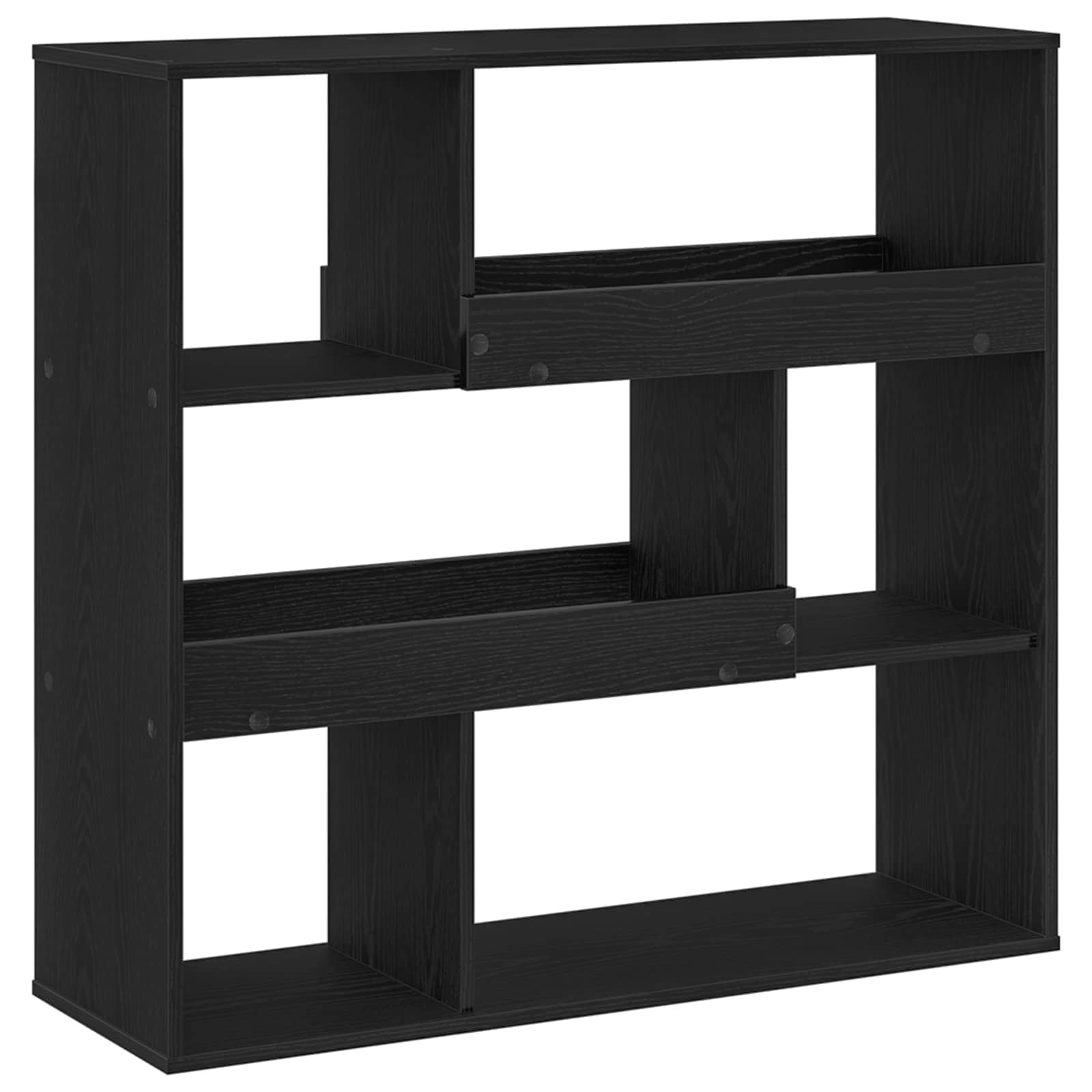 Bokhylla Svart Ek 100 x 33 x 94,5 cm Konstruerat trä