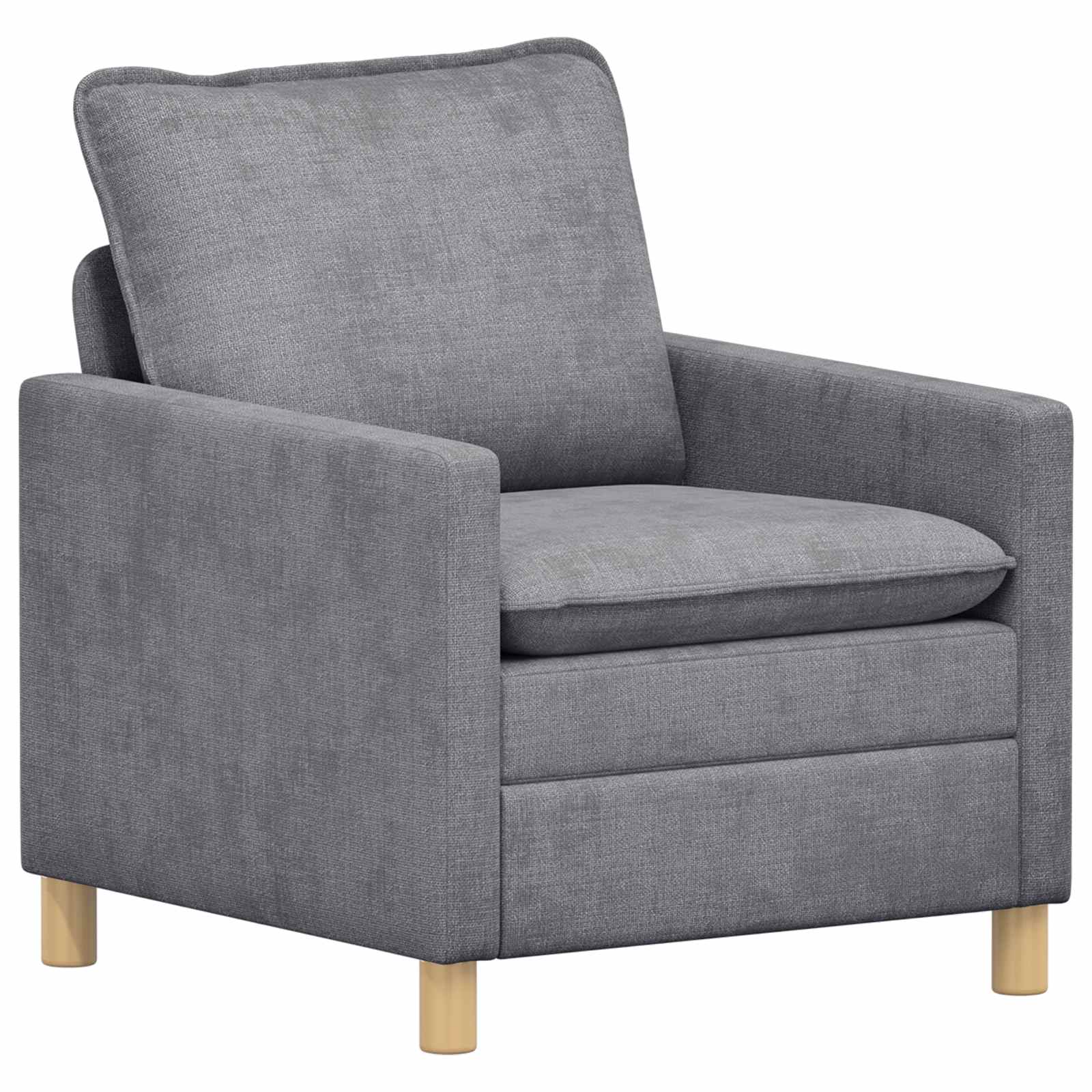 Soffa Ljusgrå 76 x 81 x 87,5 cm Polyester