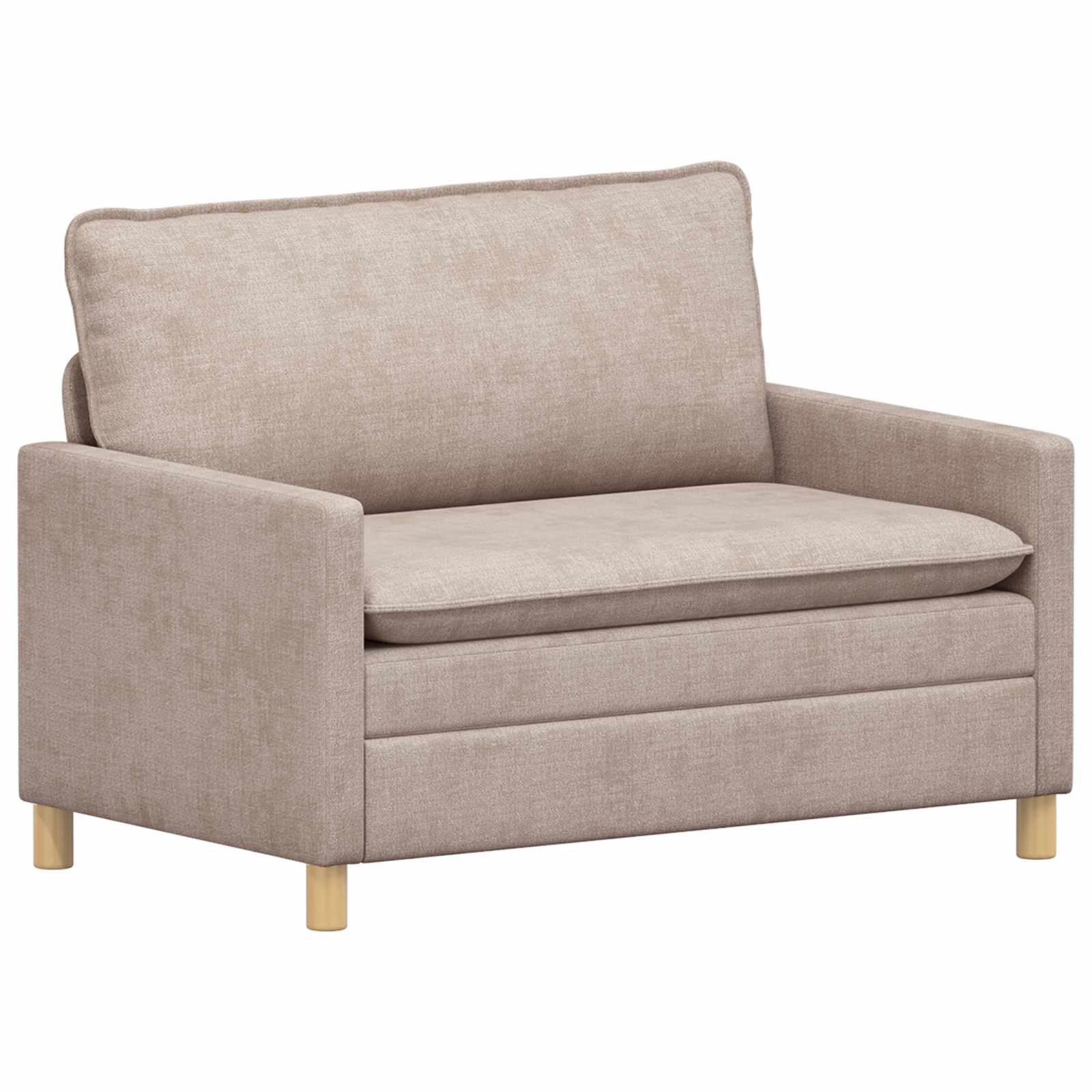 Soffa Beige 126 x 81 x 87,5 cm Polyester