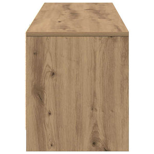 TV-skåp med LEDs Artisan Ek 140 x 34 x 40 cm Konstruerat trä