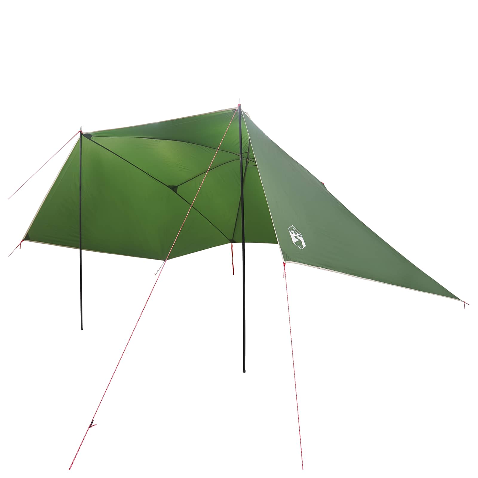 Bil tält med tak Grön 308 x 215 x 220 cm Polyester och Stål