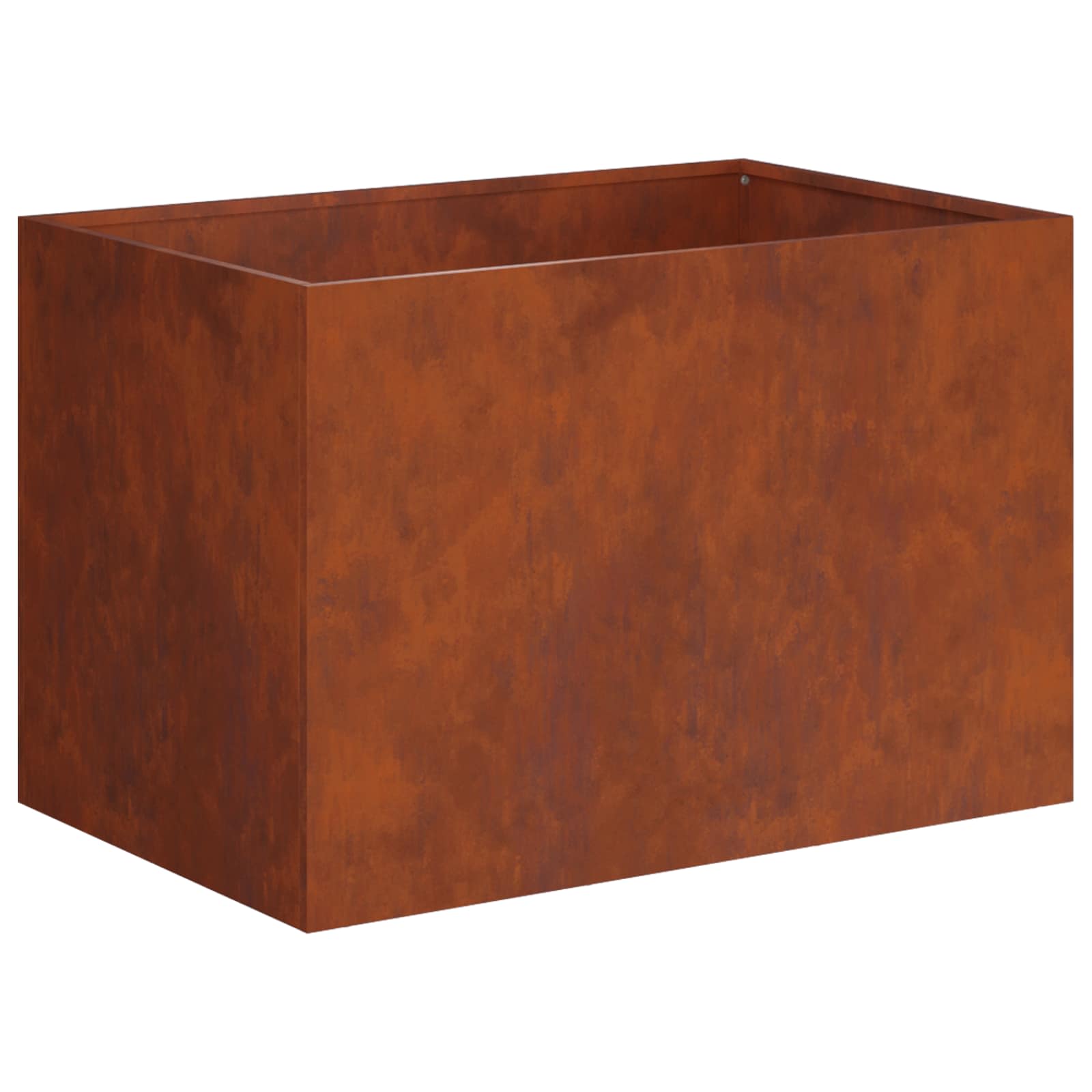 Trädgårdsplanterare Rostig 50 x 40 x 40 cm Väderbeständig stål