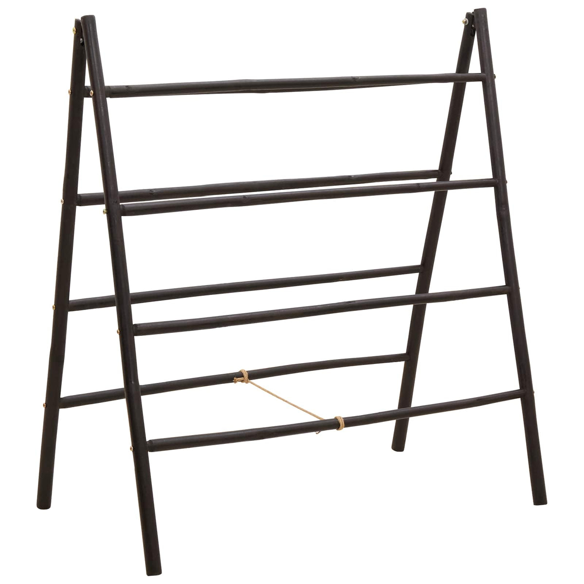 Dubbelsidig filtstege Svart 90 x 50 x 100 cm Bambu