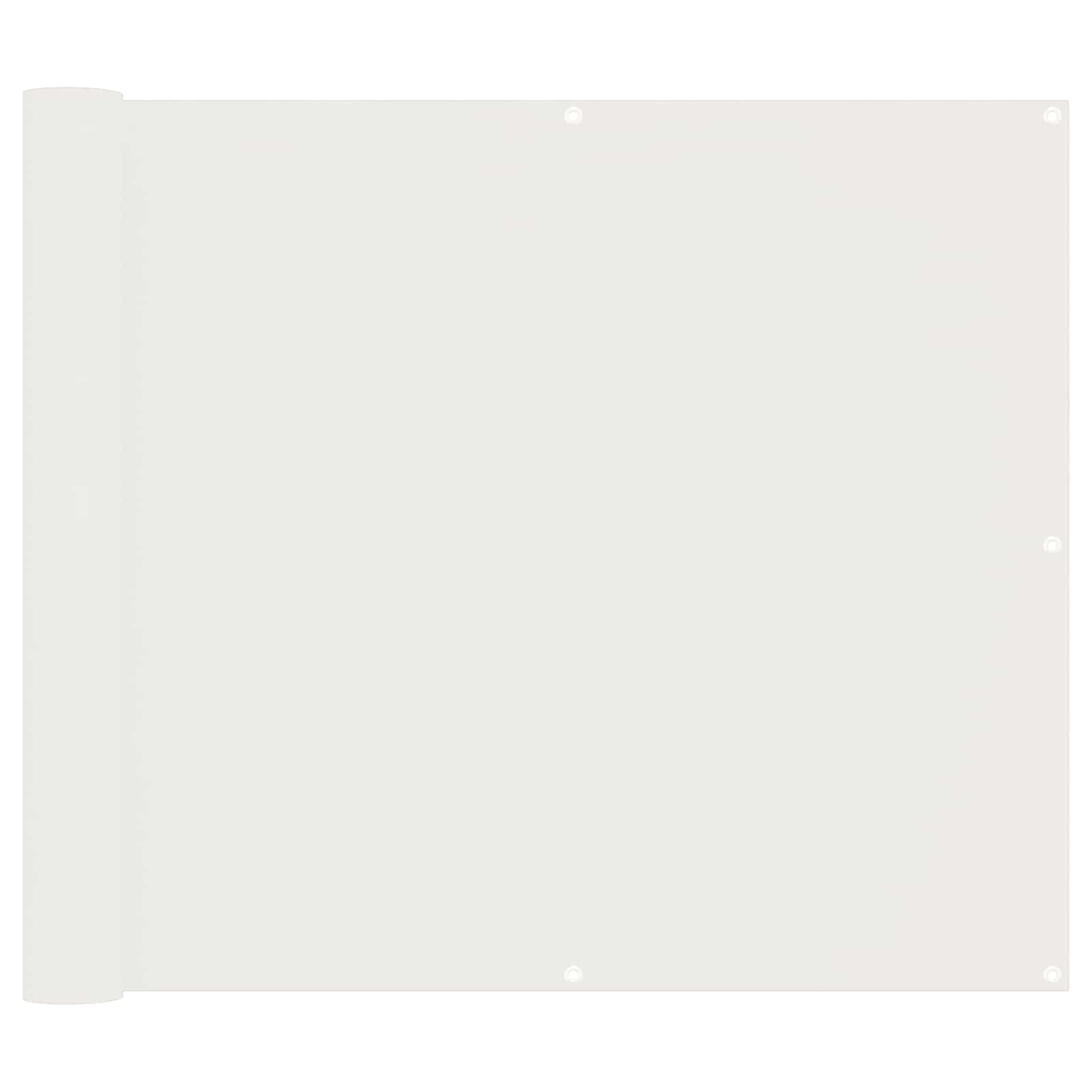 Balkong Skärm 90 x 200 cm PU-belagt oxford alu