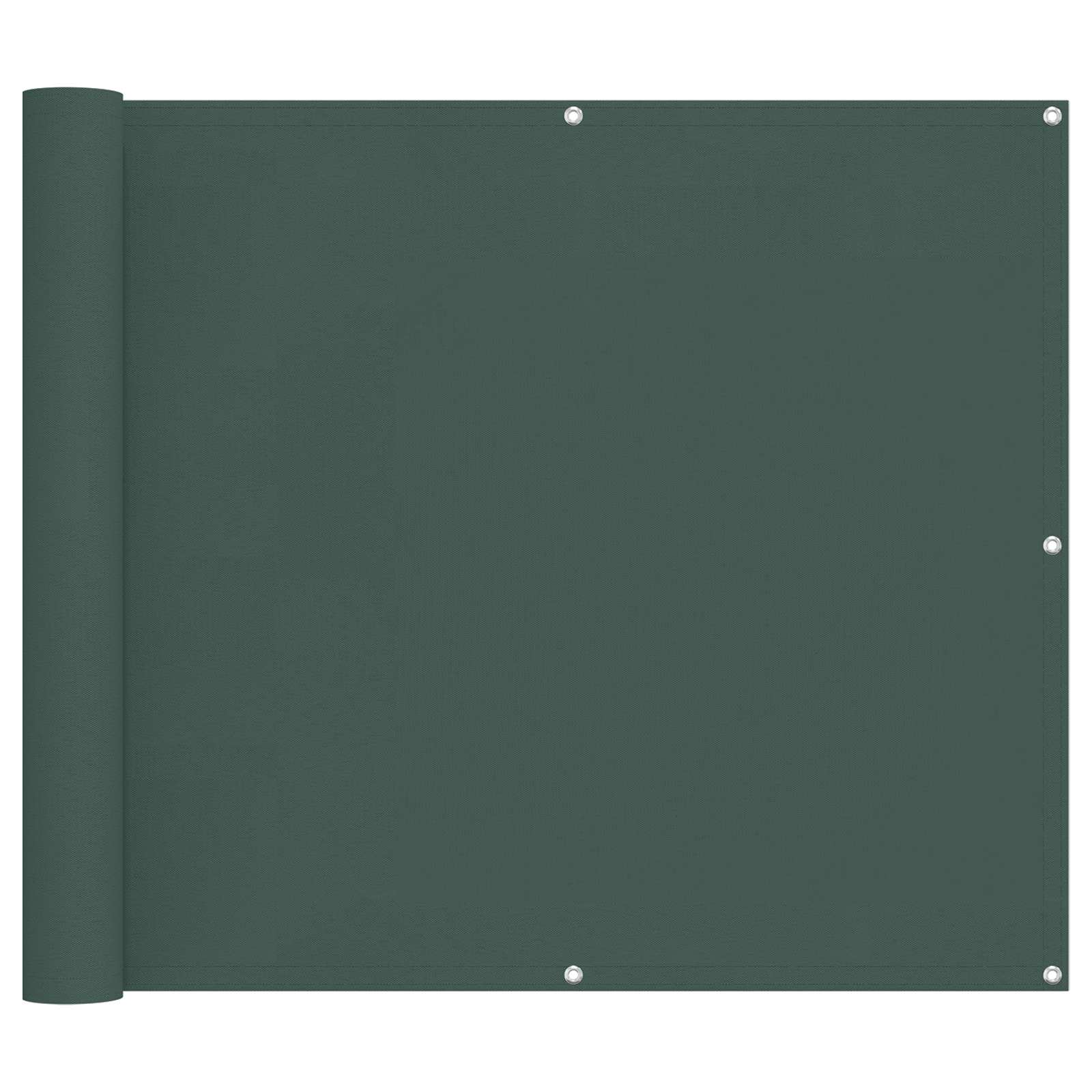 Balkong Skärm 90 x 200 cm PU-belagt oxford alu