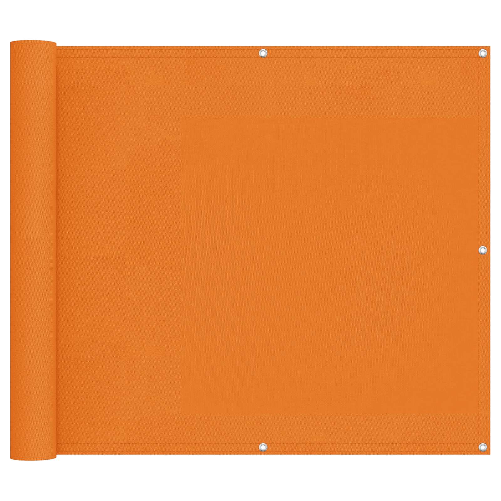 Balkong Skärm Orange 100 x 200 cm Oxford Tyg