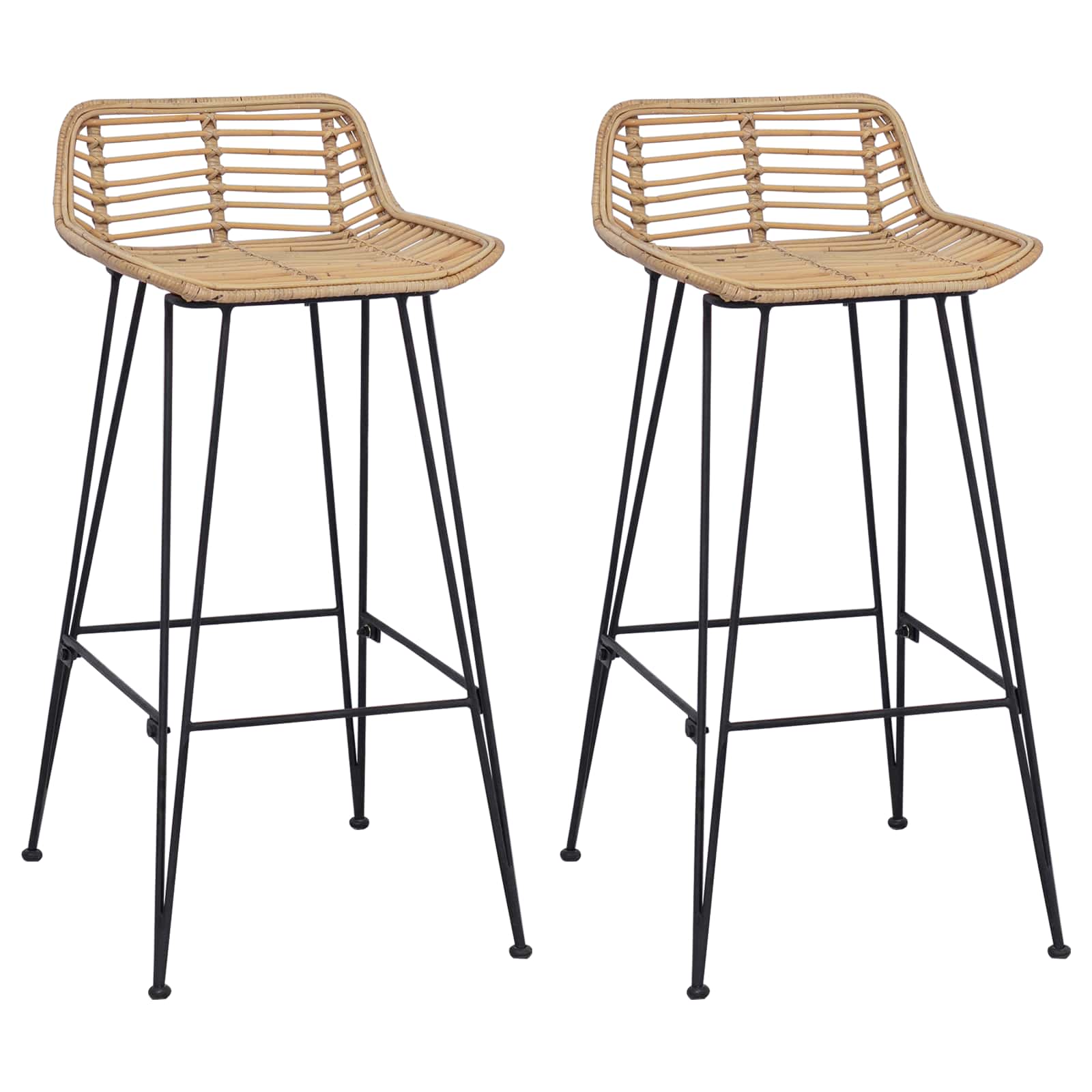 Barstol 44 x 46 x 91 cm Rörjärn Dia, 10mm