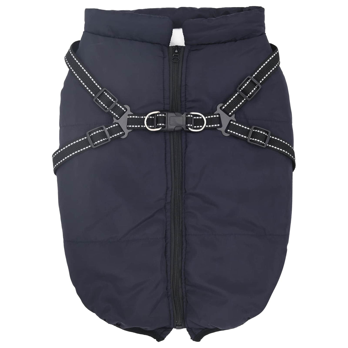 Hund Kappa Mörkblå L44 Fleece och Polyester