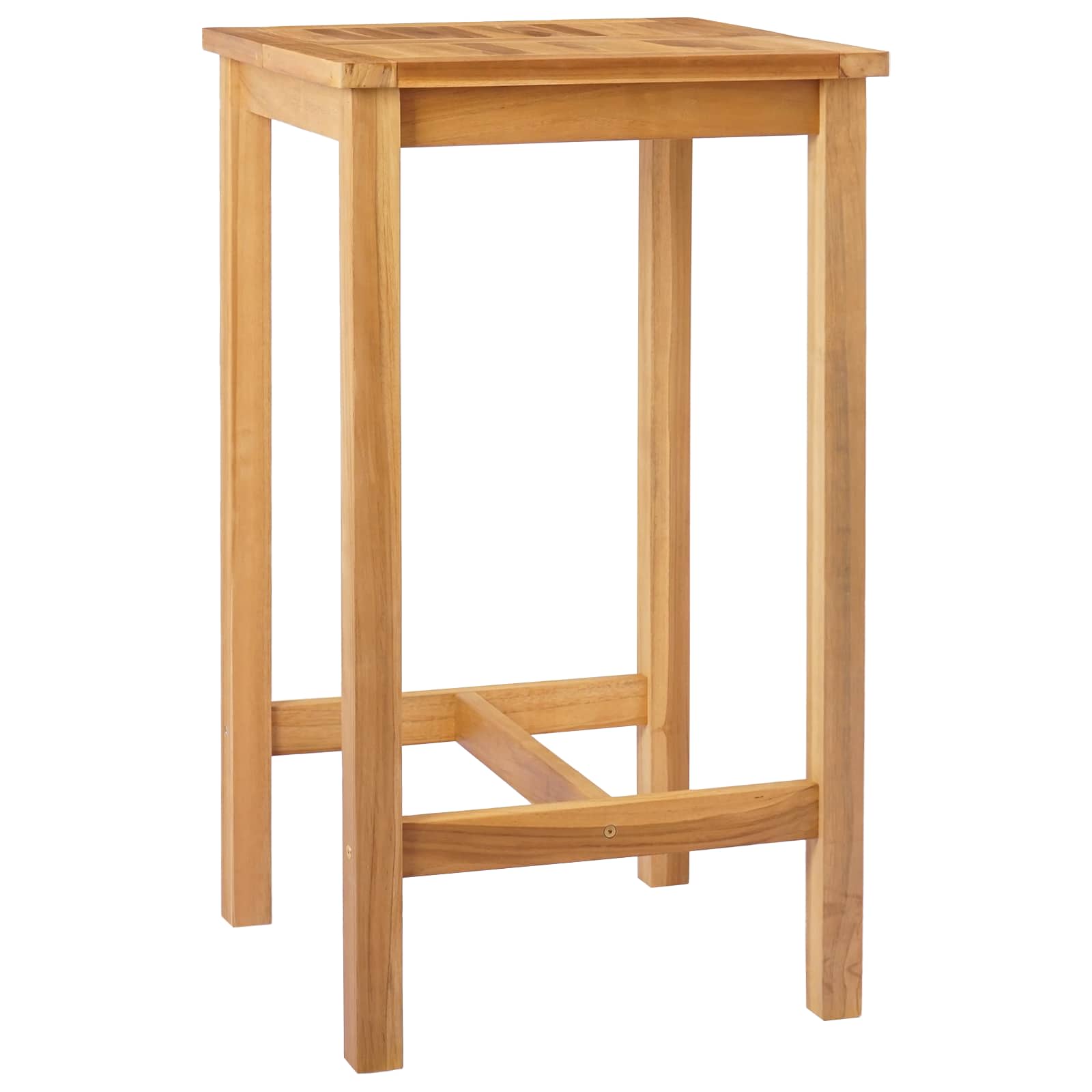Barbord Naturlig 60 x 60 x 105 cm Massiv teak