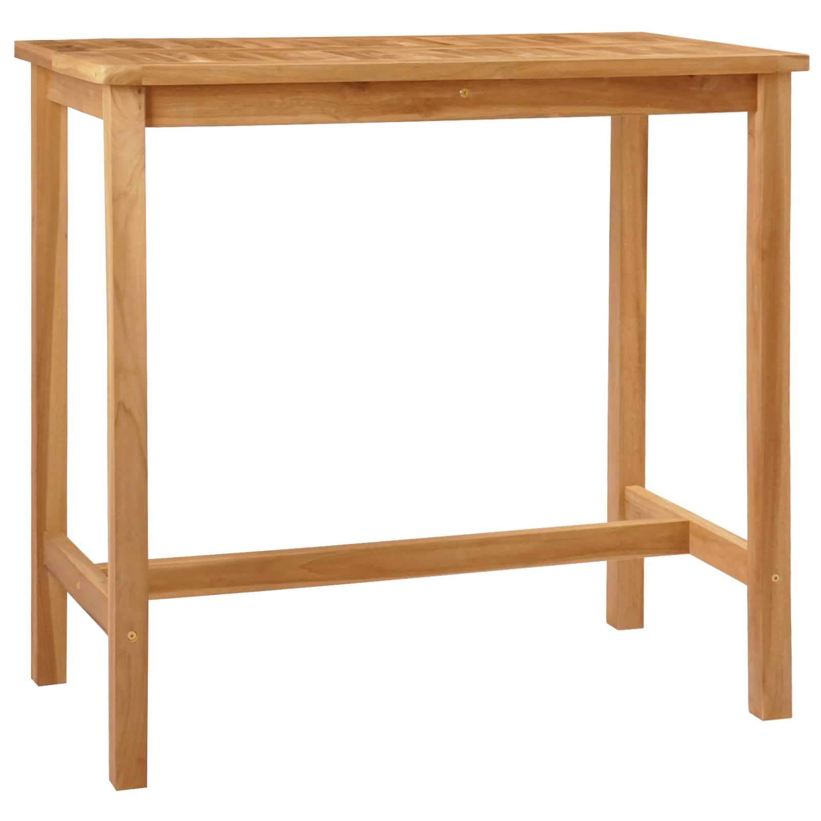 Barbord Naturlig 110 x 60 x 105 cm Massiv teak