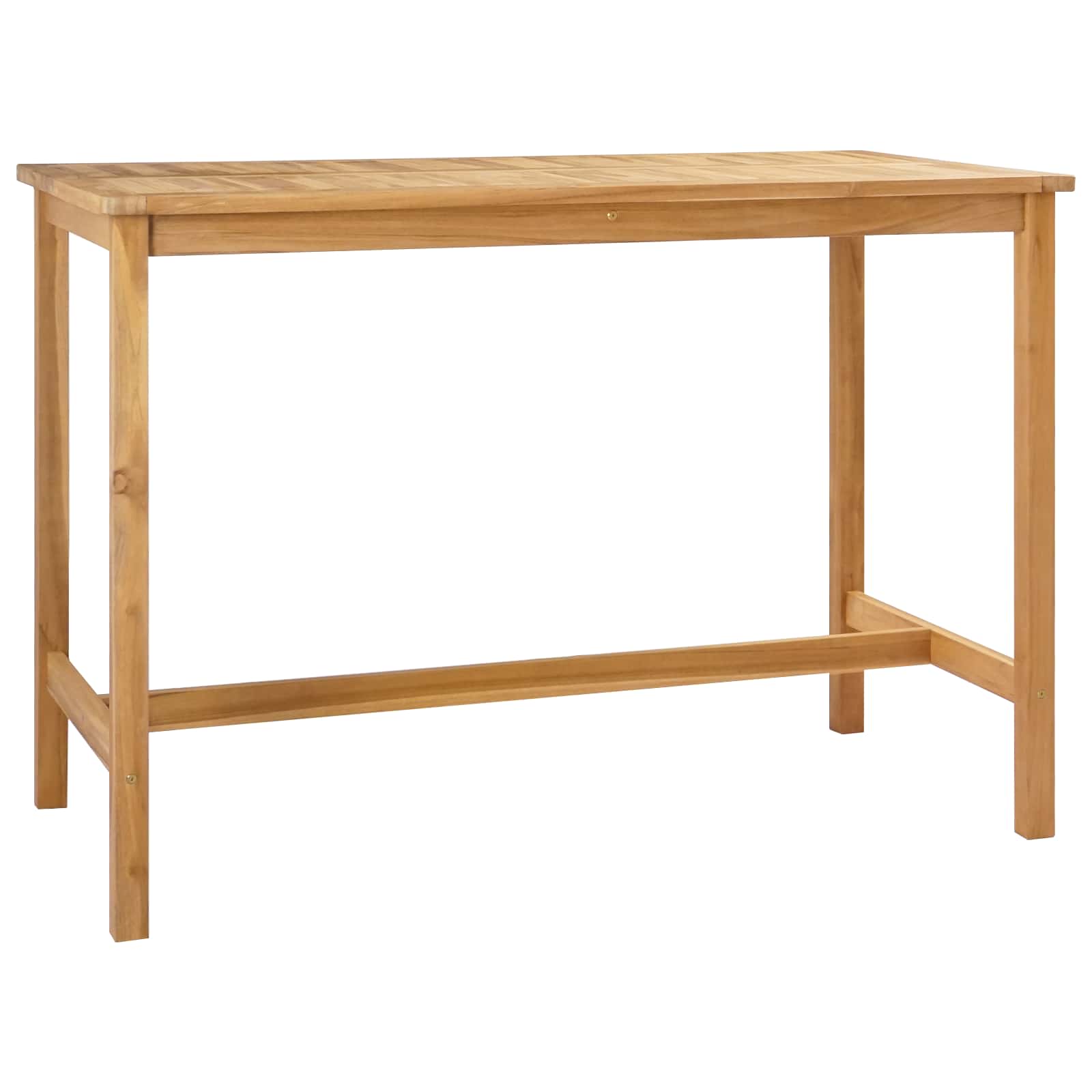 Barbord Naturlig 150 x 75 x 105 cm Massivt teakträ