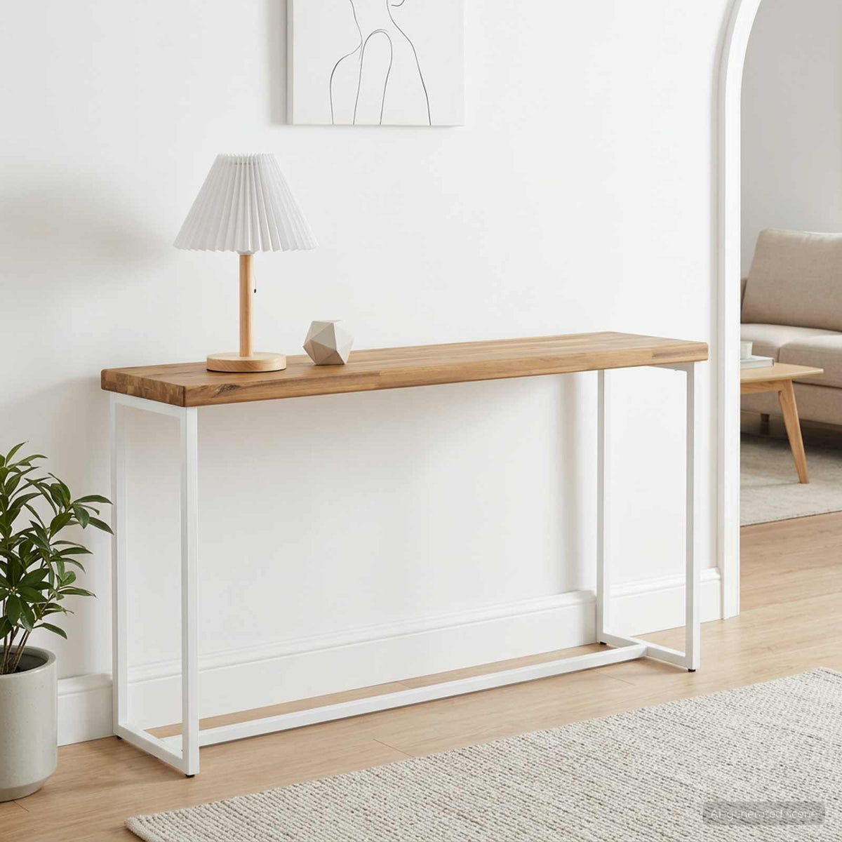 Rektangulärt Bordsskiva 130 x 20 x 3 cm Rektangulär