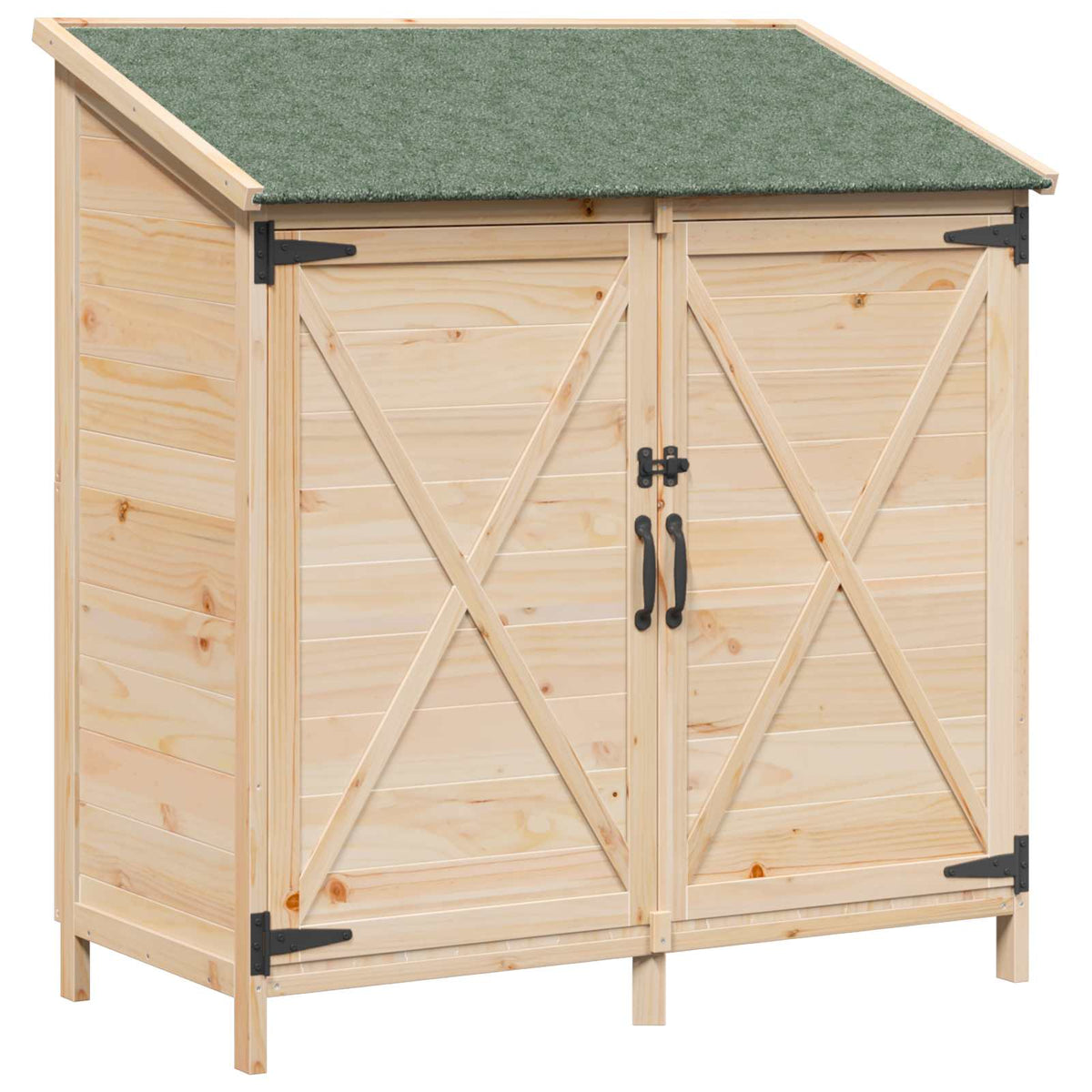 Trädgårdshus Naturlig 106 x 56 x 113,5 cm Massivt Furu