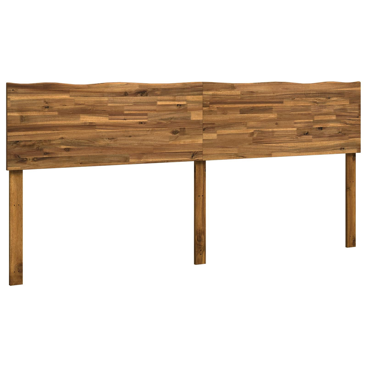 Sänggavel med naturkant ROSTOCK Naturlig 200 cm
