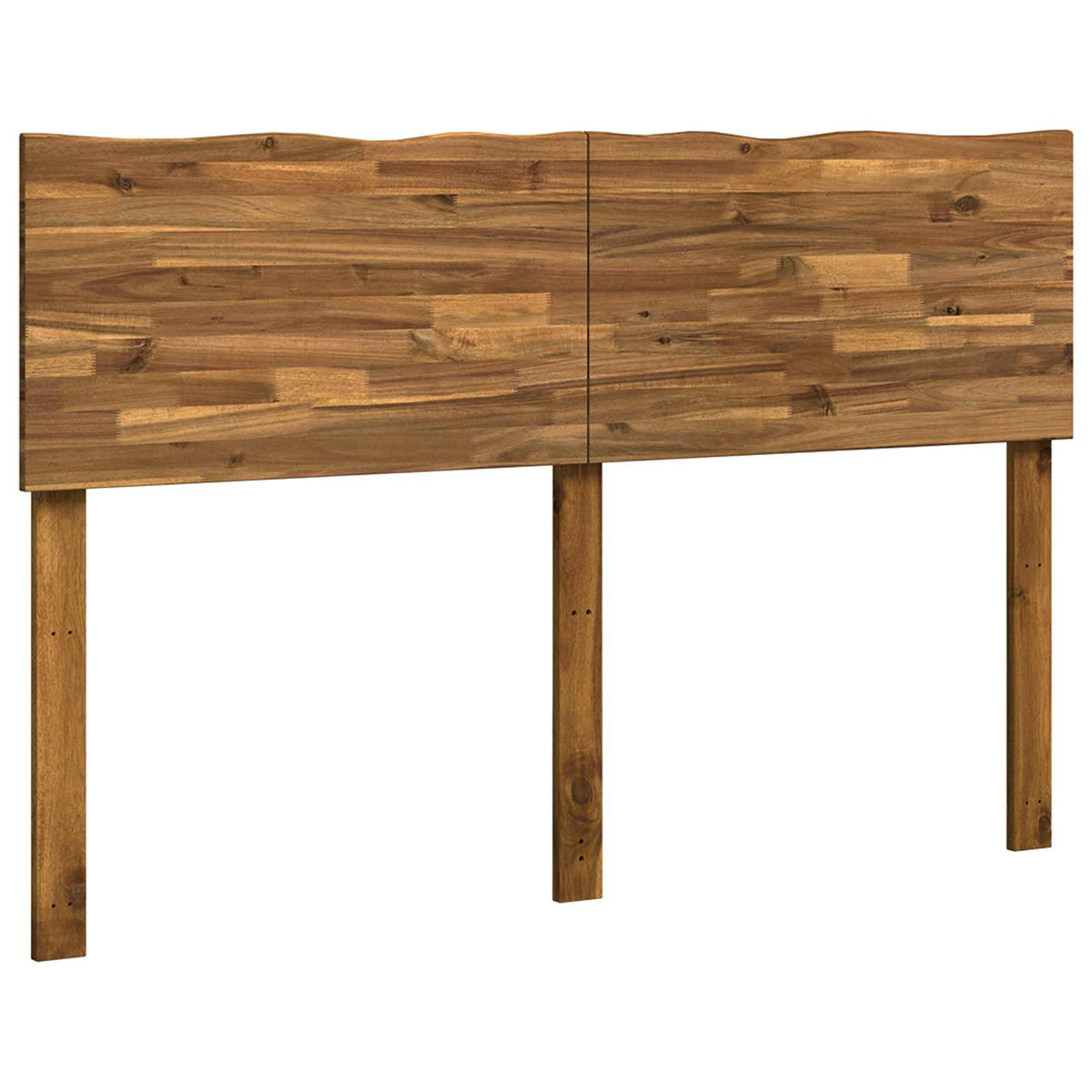 Sänggavel med naturkant ROSTOCK Naturlig 150 cm