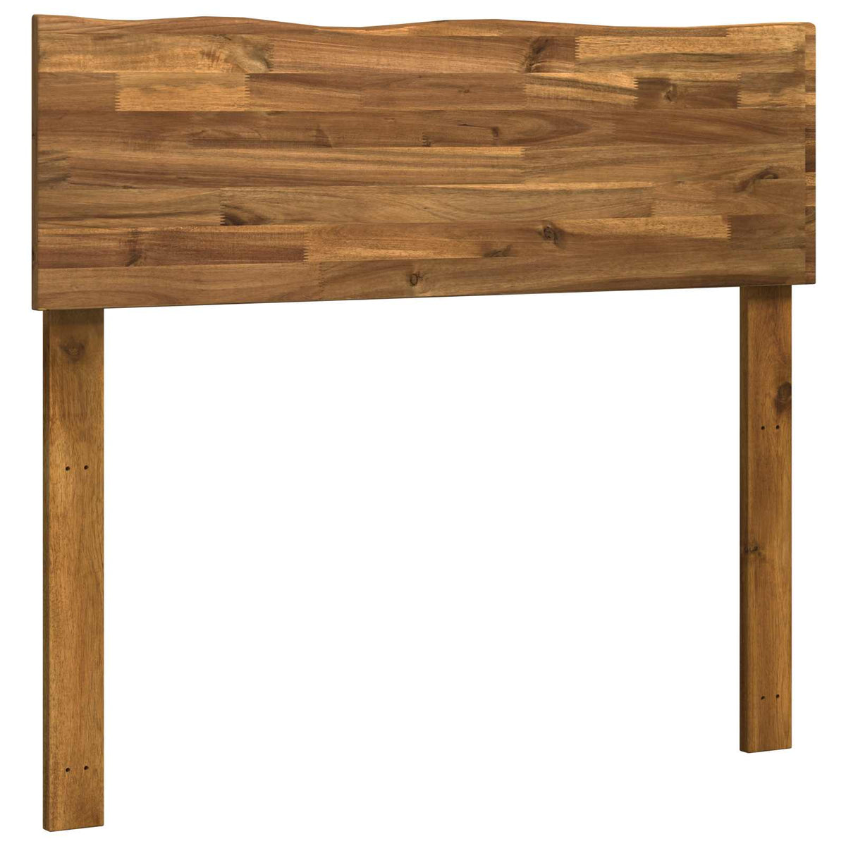 Sänggavel med levande kant ROSTOCK Naturlig 90 cm