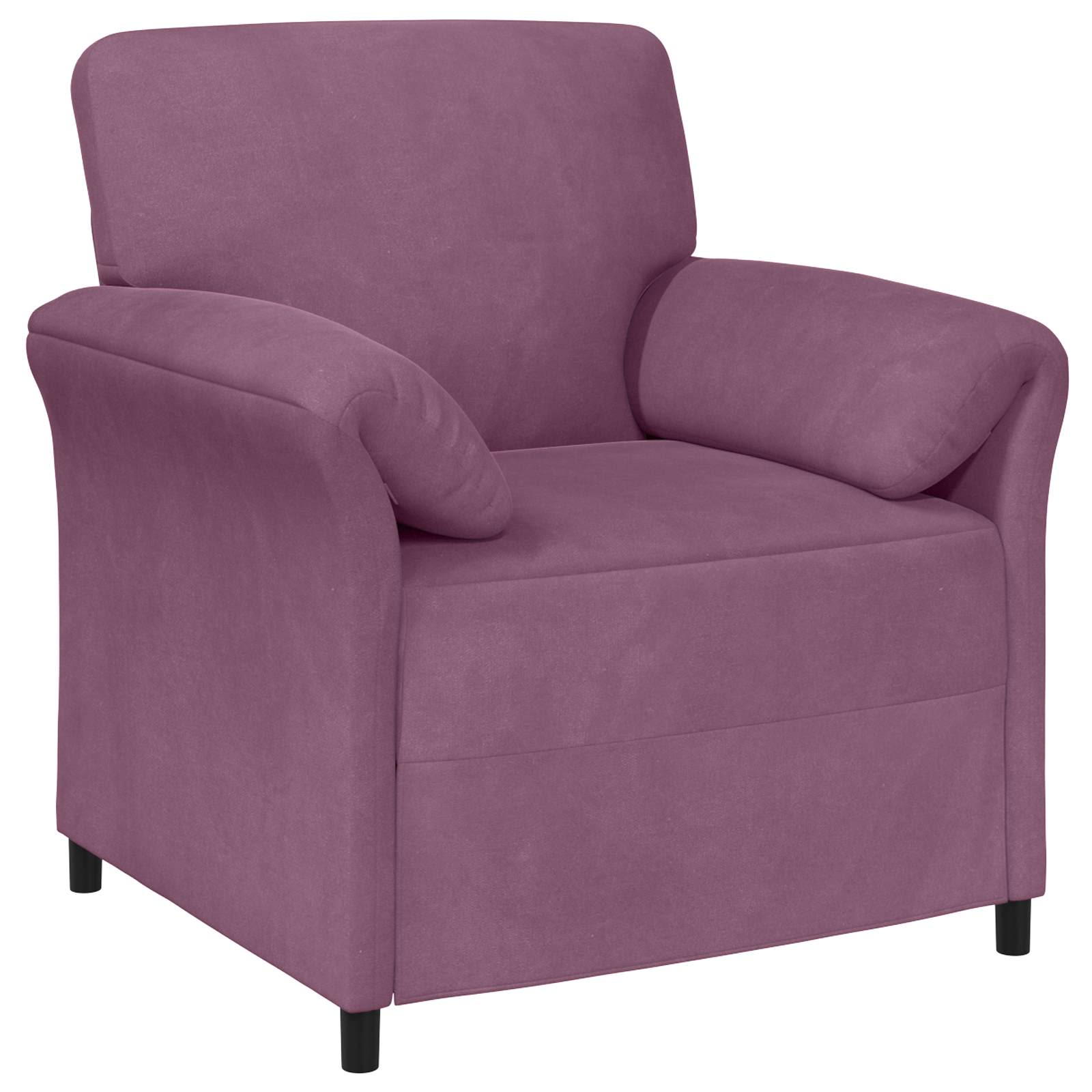 En-sitssoffa Lila 88 x 83 x 95 cm Sammet