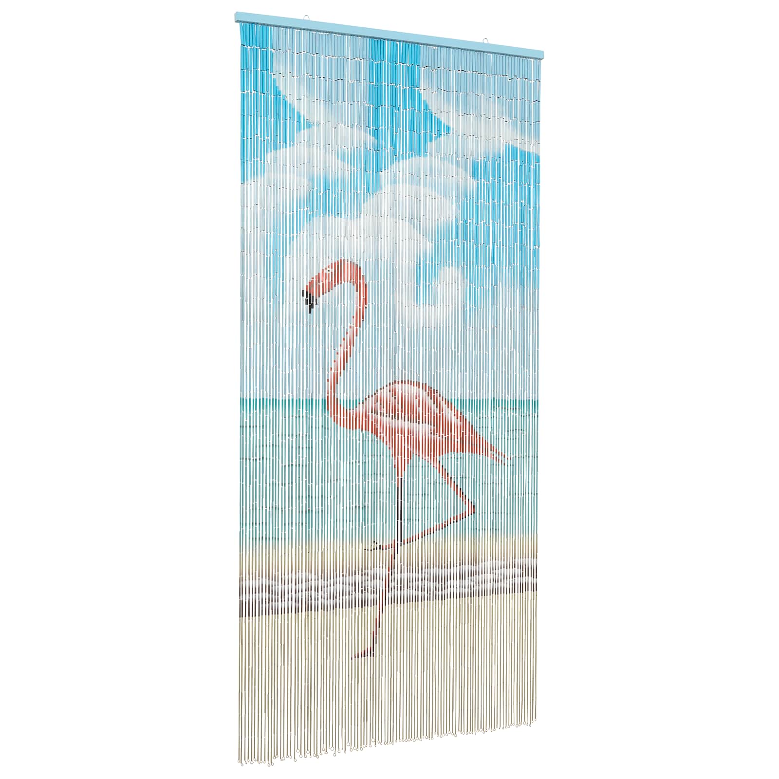 Insektsdörrgardin flerfärgad 200 x 100 cm Bambu
