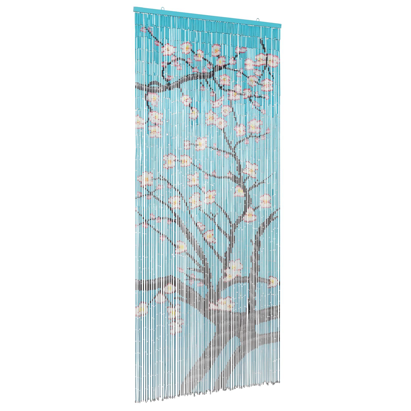 Insektsdörrgardin flerfärgad 200 x 90 cm Bambu
