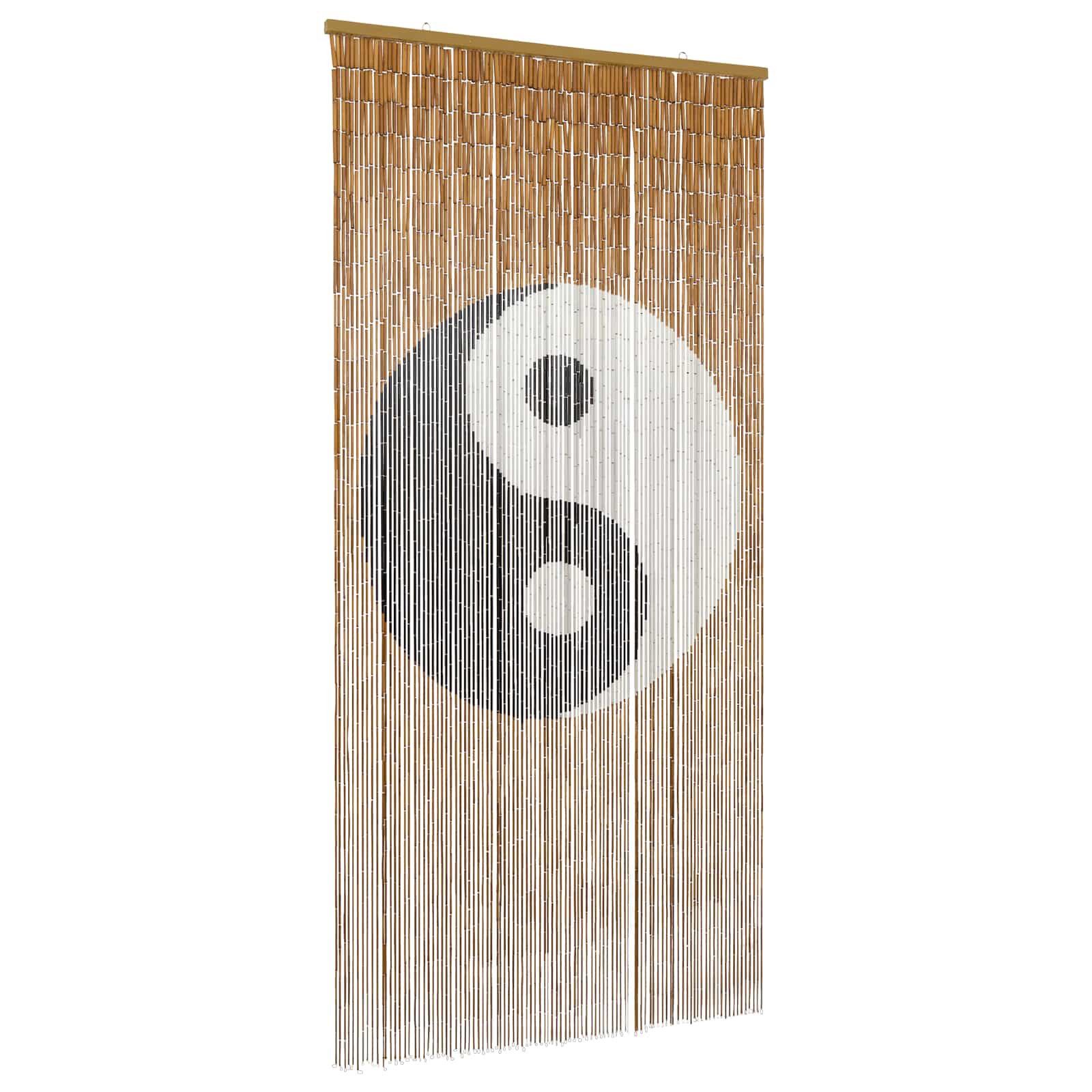 Insektsdörrgardin flerfärgad 200 x 100 cm Bambu