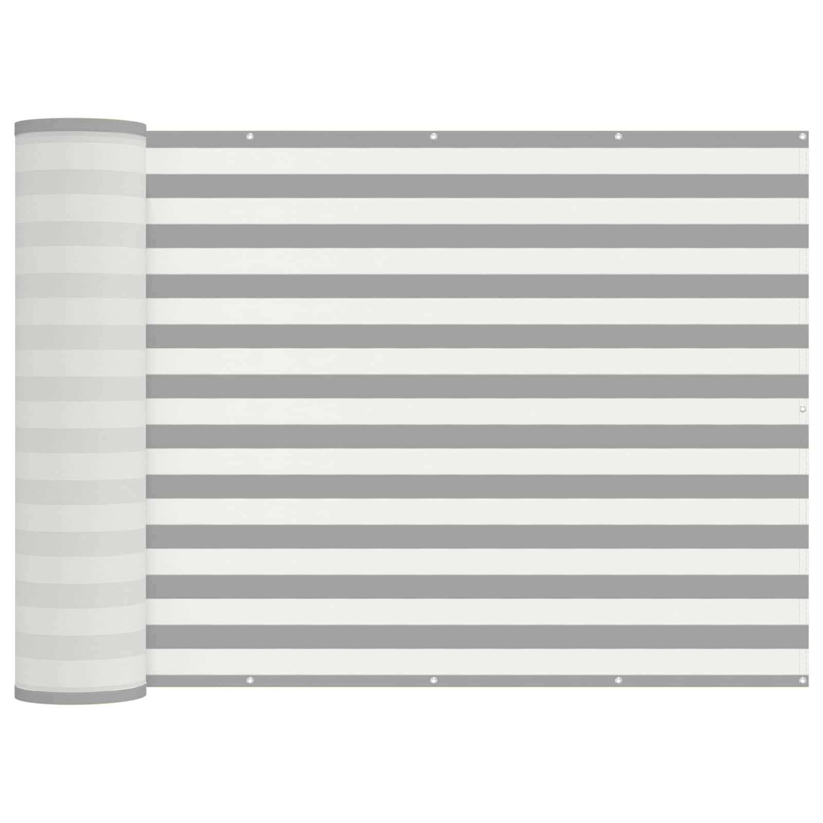 Balkongskärm 150 x 1000 cm Tyg med PU-beläggning
