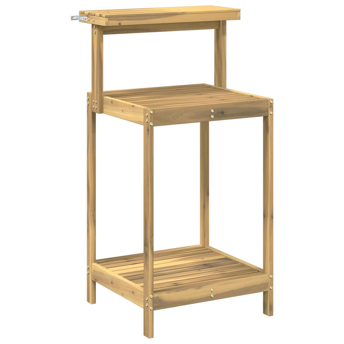 Utomhus planteringsbänk 56,5 x 48,5 x 107 cm Massivt Akaciaträ