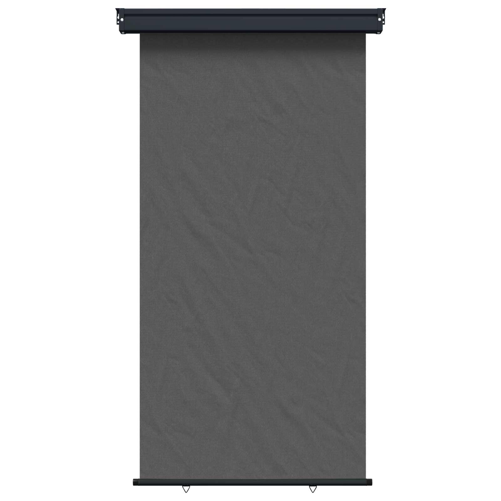 Balkongsidomarkis 117 x 250 cm 100% polyester, järn, stål