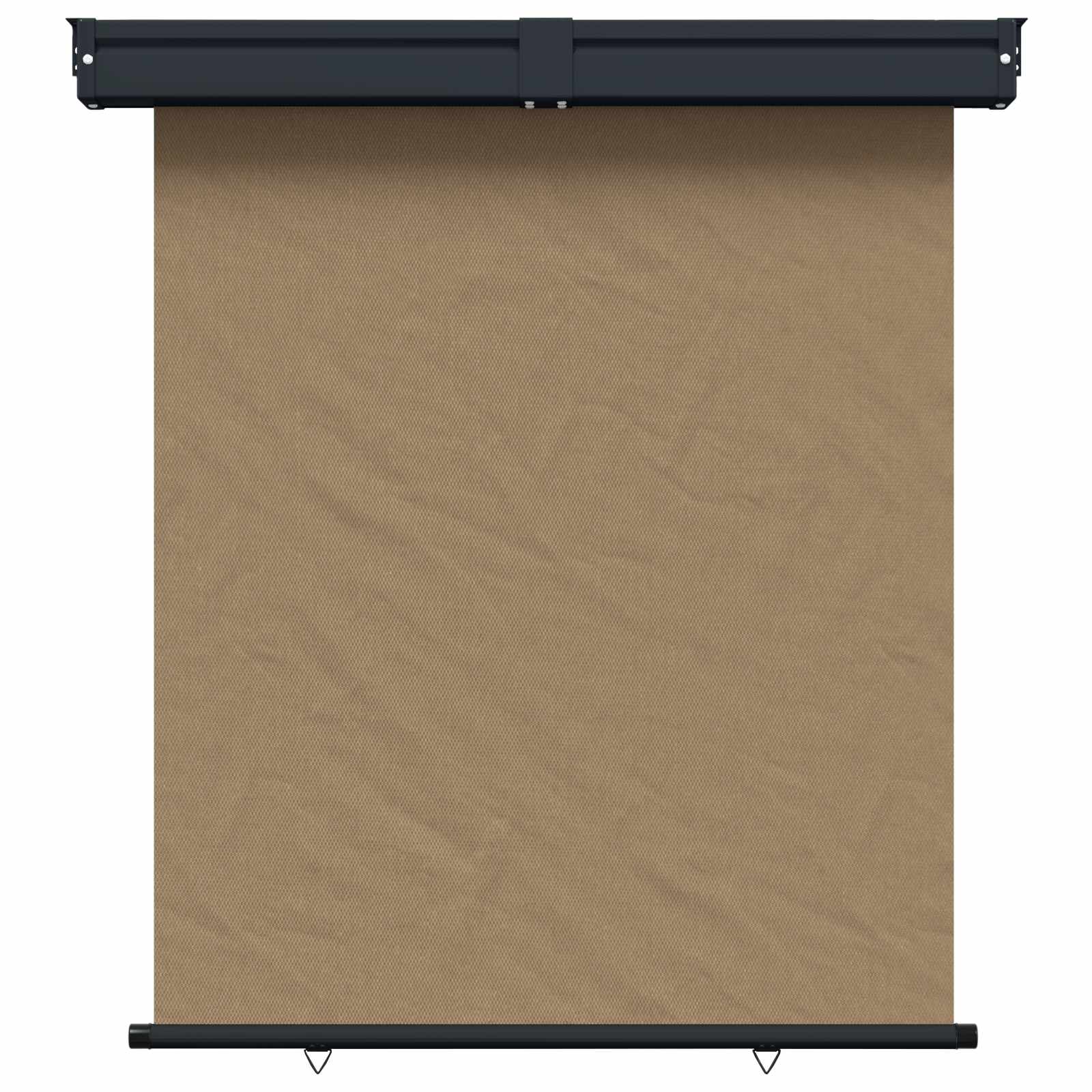Balkongsidomarkis 140 x 250 cm 100% polyester, järn, stål Taupe