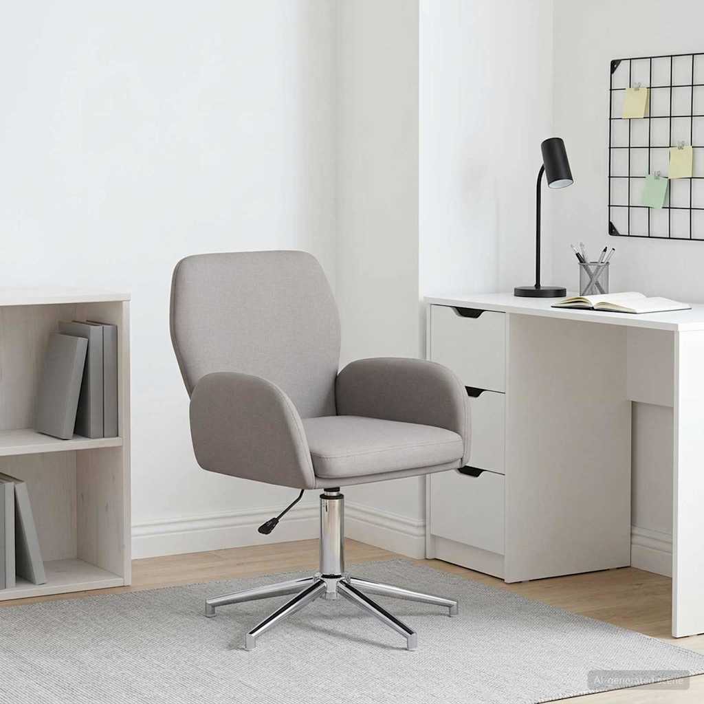 Svanstol 54 x 58 x 90 cm Taupe Tyg