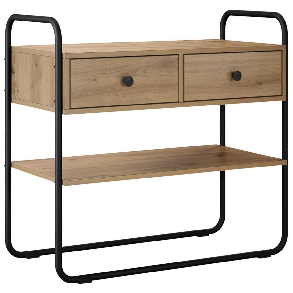 Konsolbord Artisan-ek 100 x 40 x 75 cm Konstruerat trä