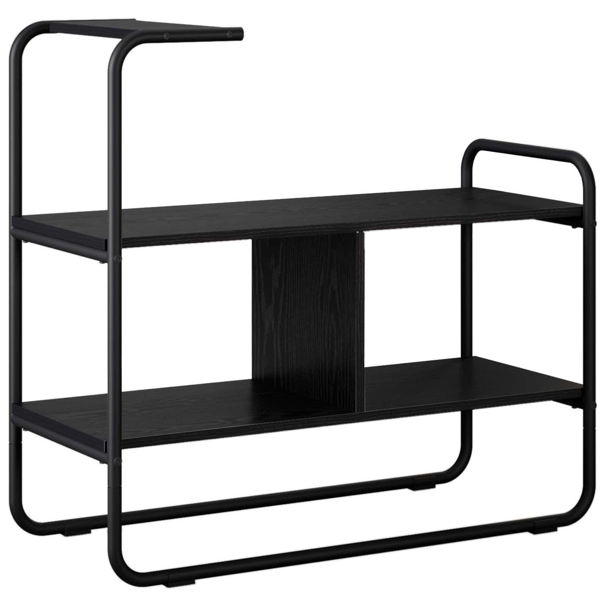 Konsolbord Svart ek 80 x 35 x 75 cm Konstruerat trä