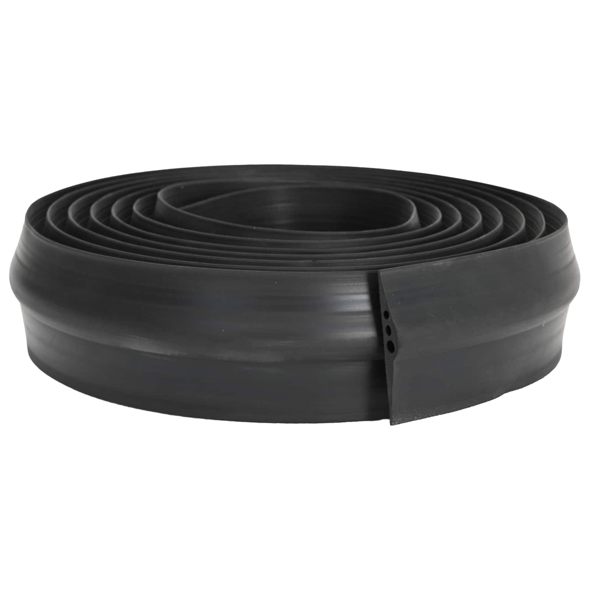 Garagegolvförsegling Svart 78 x 14 mm 6,5 m EPDM-gummi