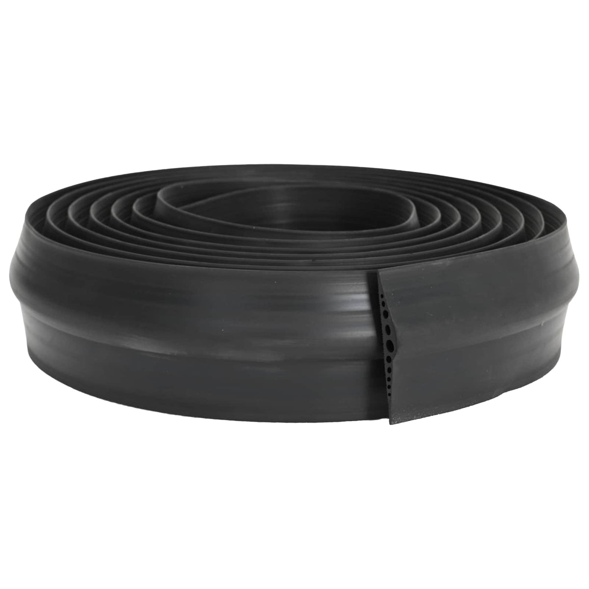 Garagegolvförsegling Svart 155 x 28 mm 3 m EPDM-gummi