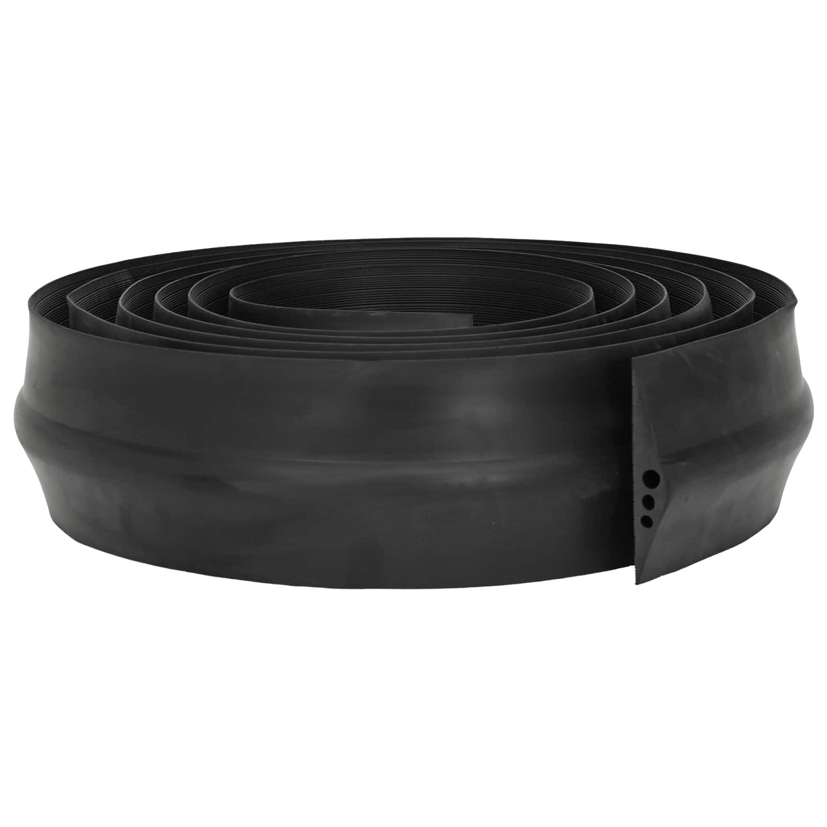 Garagegolvförsegling Svart 74 x 20 mm 8 m EPDM-gummi