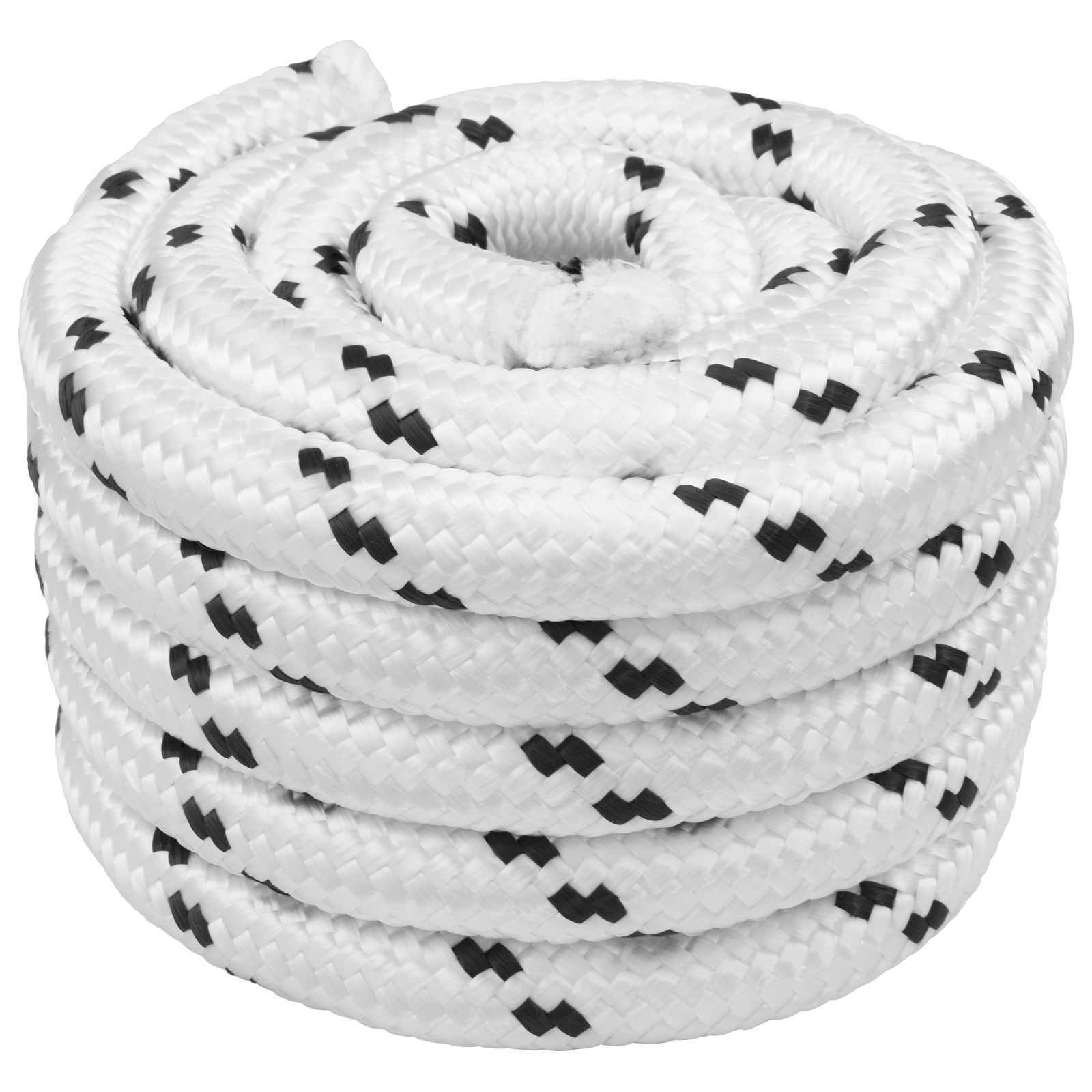 Båtsnöre Vit 50 m Polyester