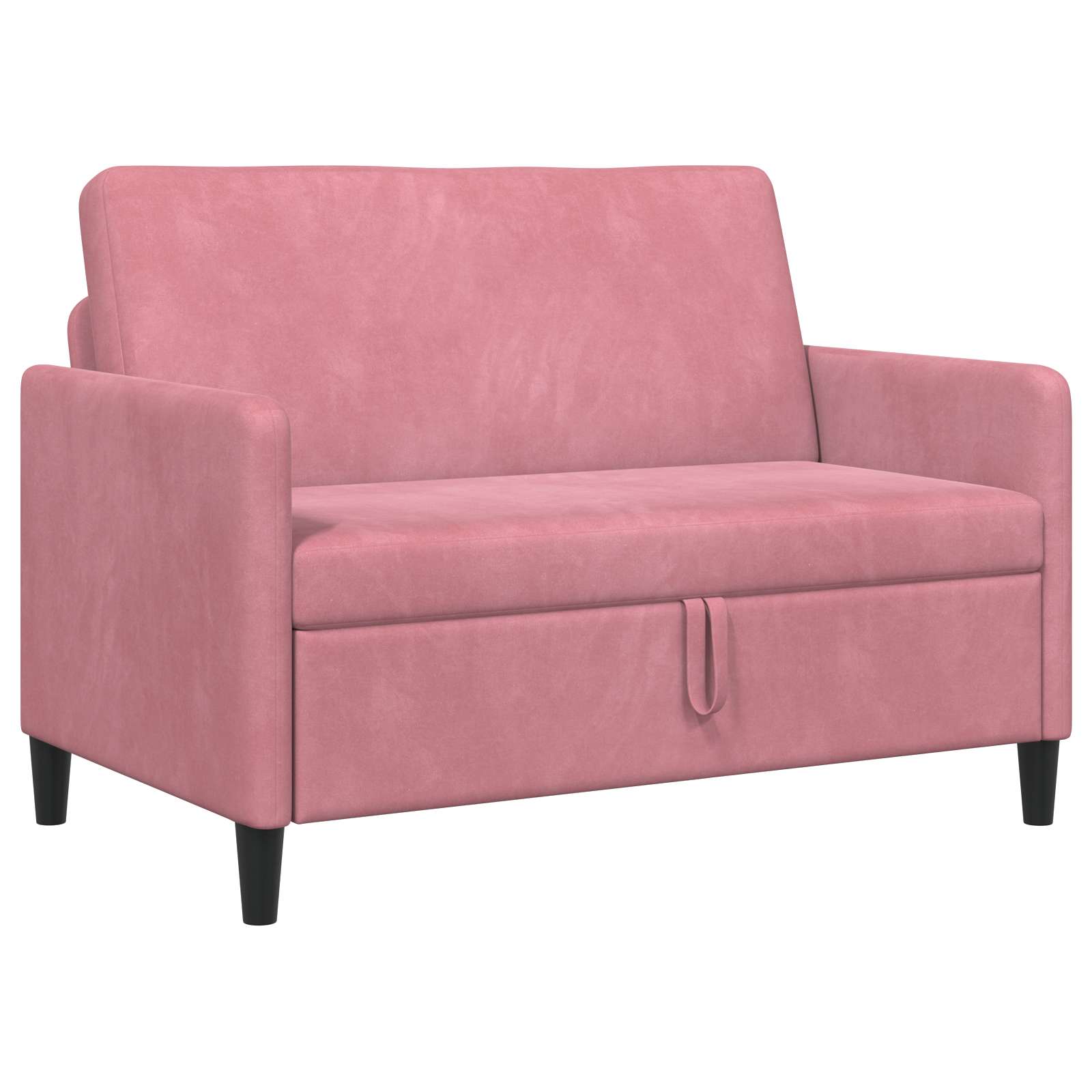 Soffa med förvaring Rosa 122 x 78 x 87 cm Polyester