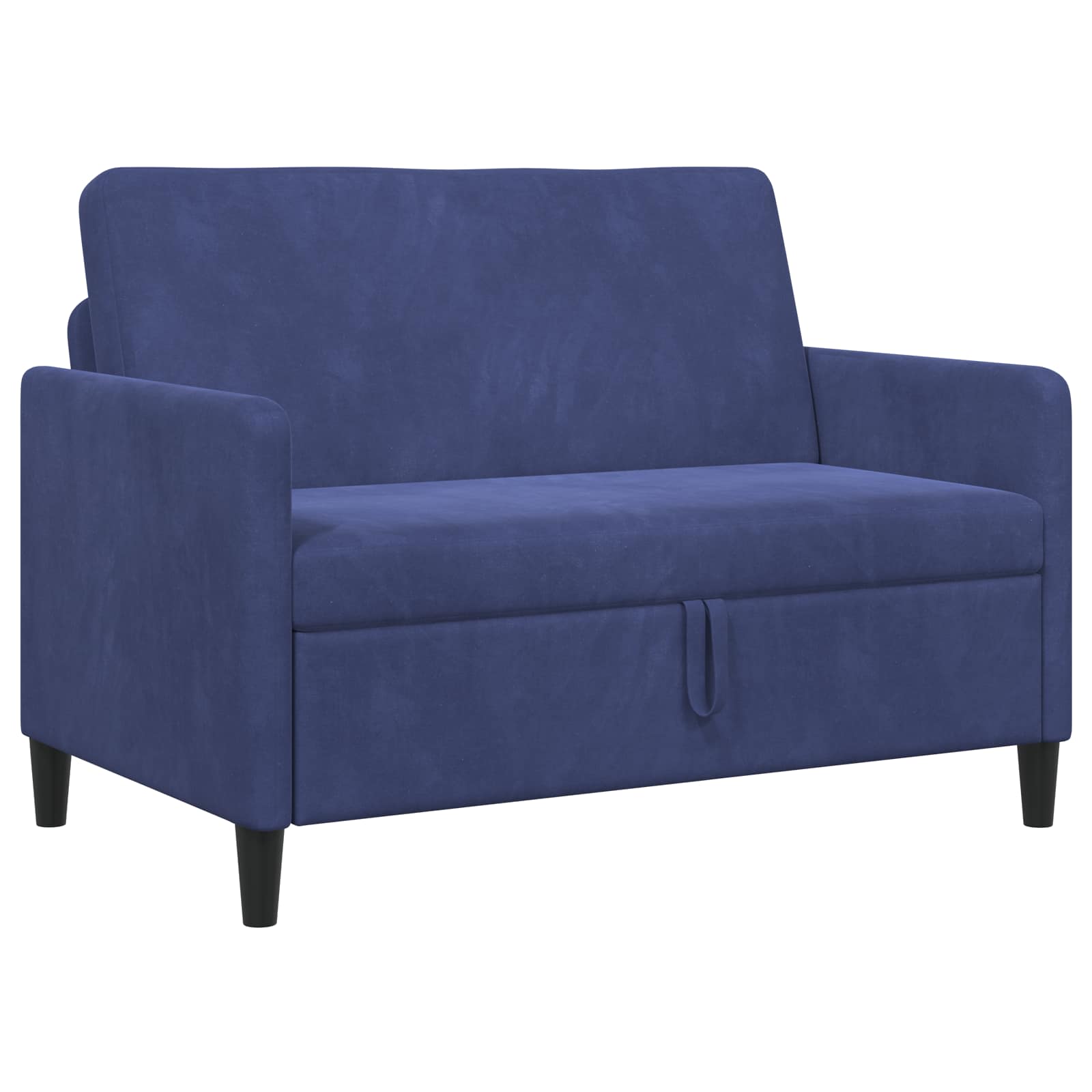 Soffa med förvaring Polisblå 122 x 78 x 87 cm Polyester