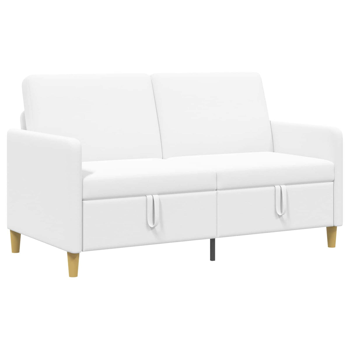 Soffa med förvaring Vit 152 x 78 x 87 cm Polyester