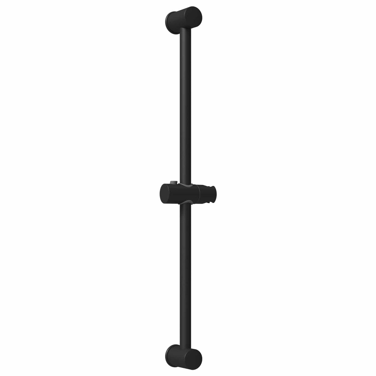 Duschhylla Svart 70 cm Rostfritt stål