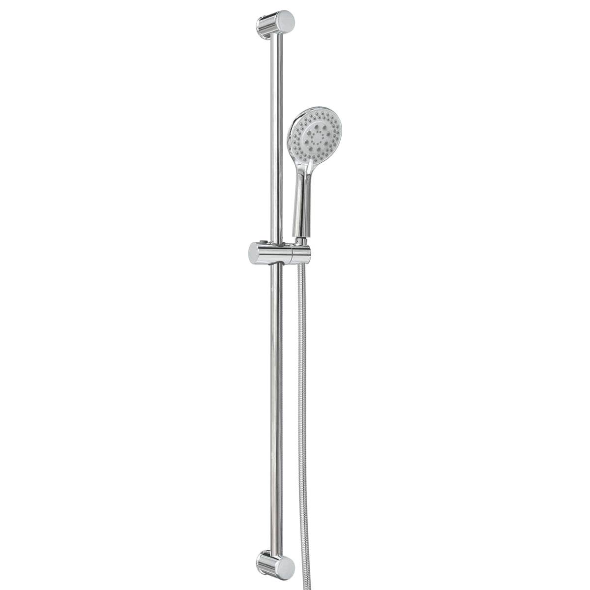 Duschsystemset Krom 100 cm Rostfritt stål
