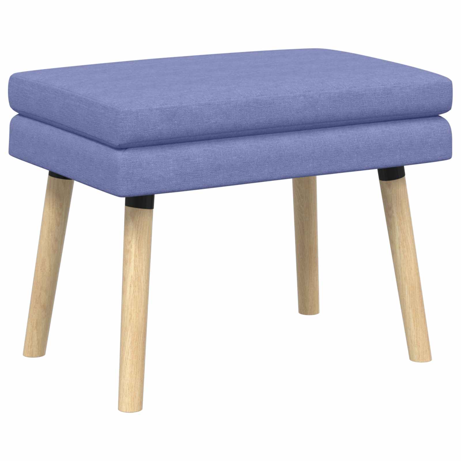 Dubbel-lager bänk Jeansblå 60 x 40 x 46 cm Tyg