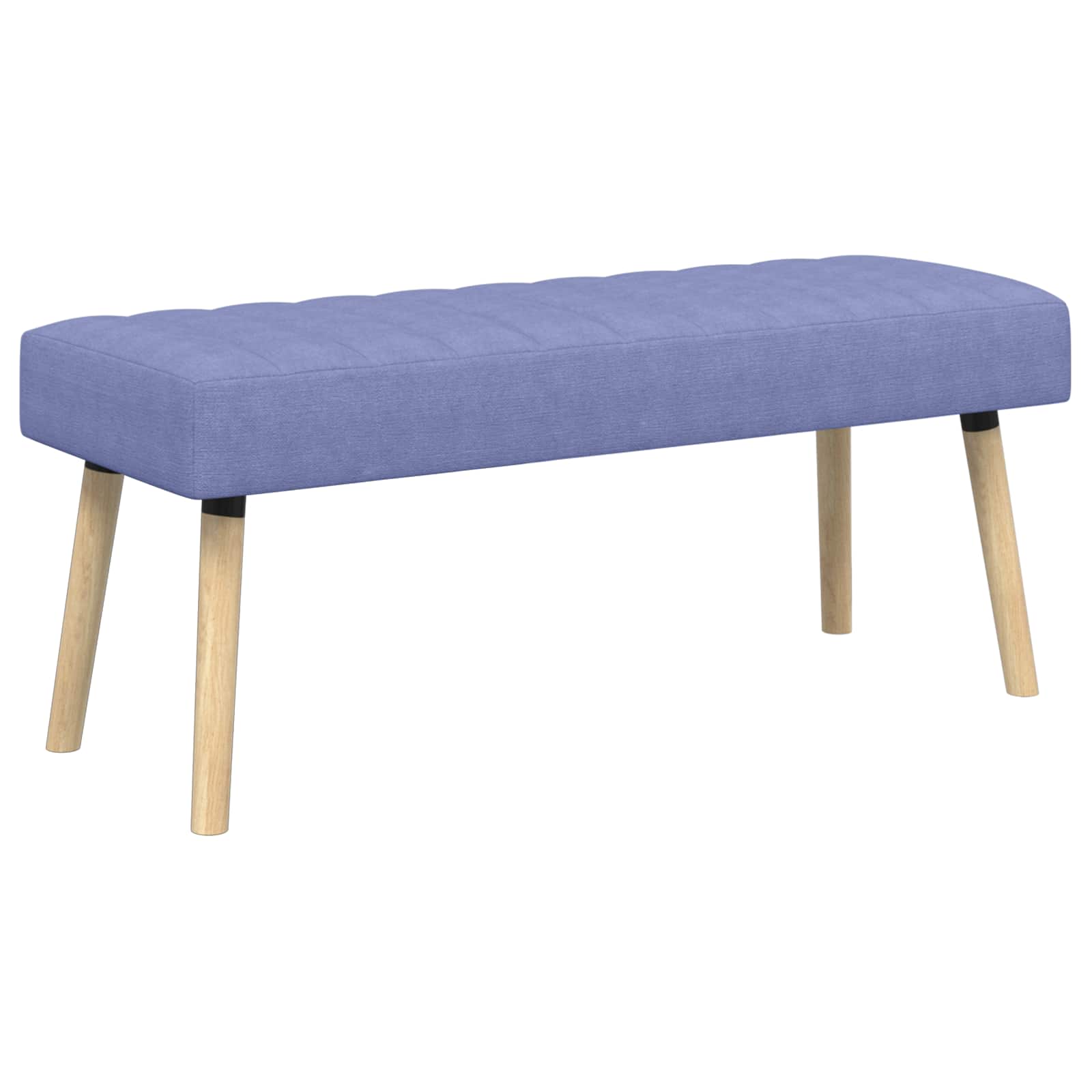 Kanalstoppad Bänk Jeansblå 110 x 40 x 46 cm Tyg