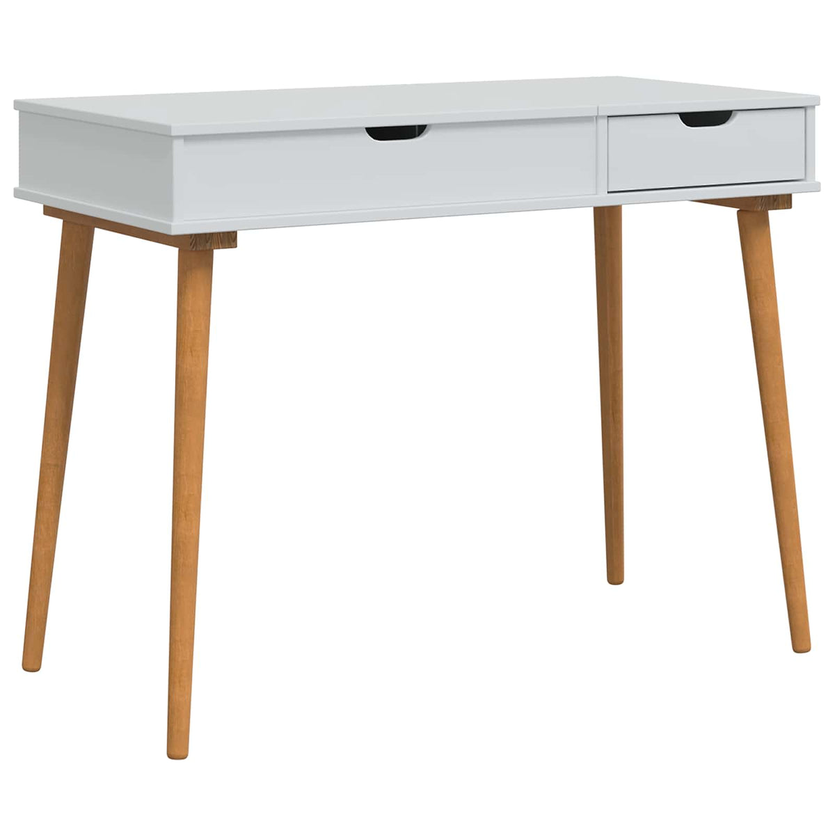 Smyckebord FAUSKE Vit 100 x 50 x 78 cm