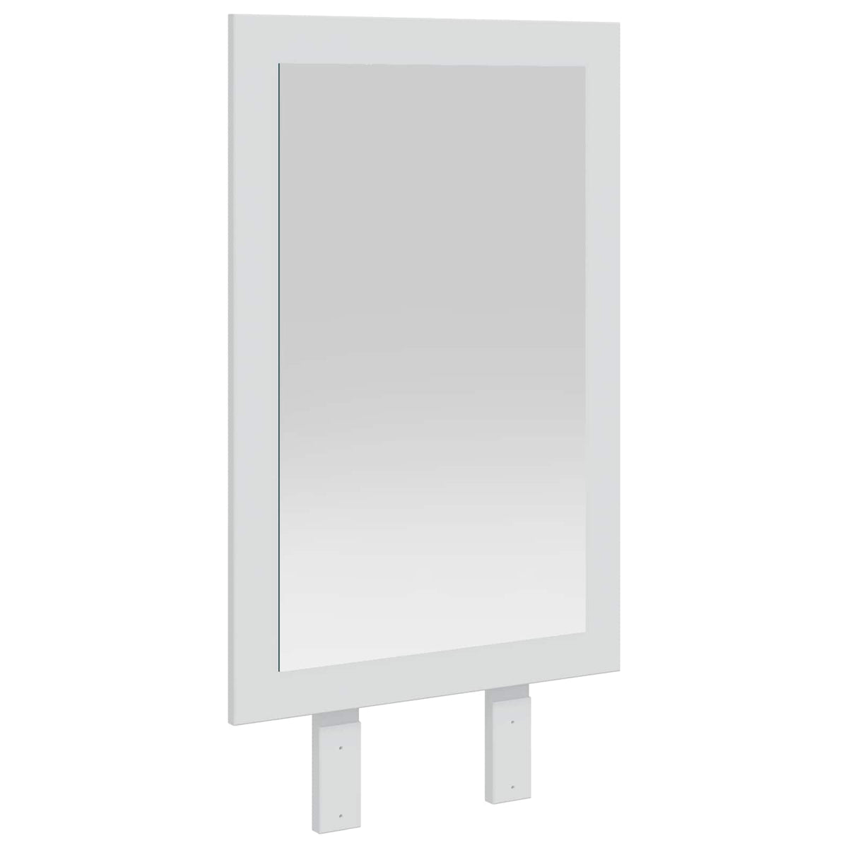 Spegel FAUSKE Vit 43 x 3,5 x 77 cm Ingenjörsträ och solid furu