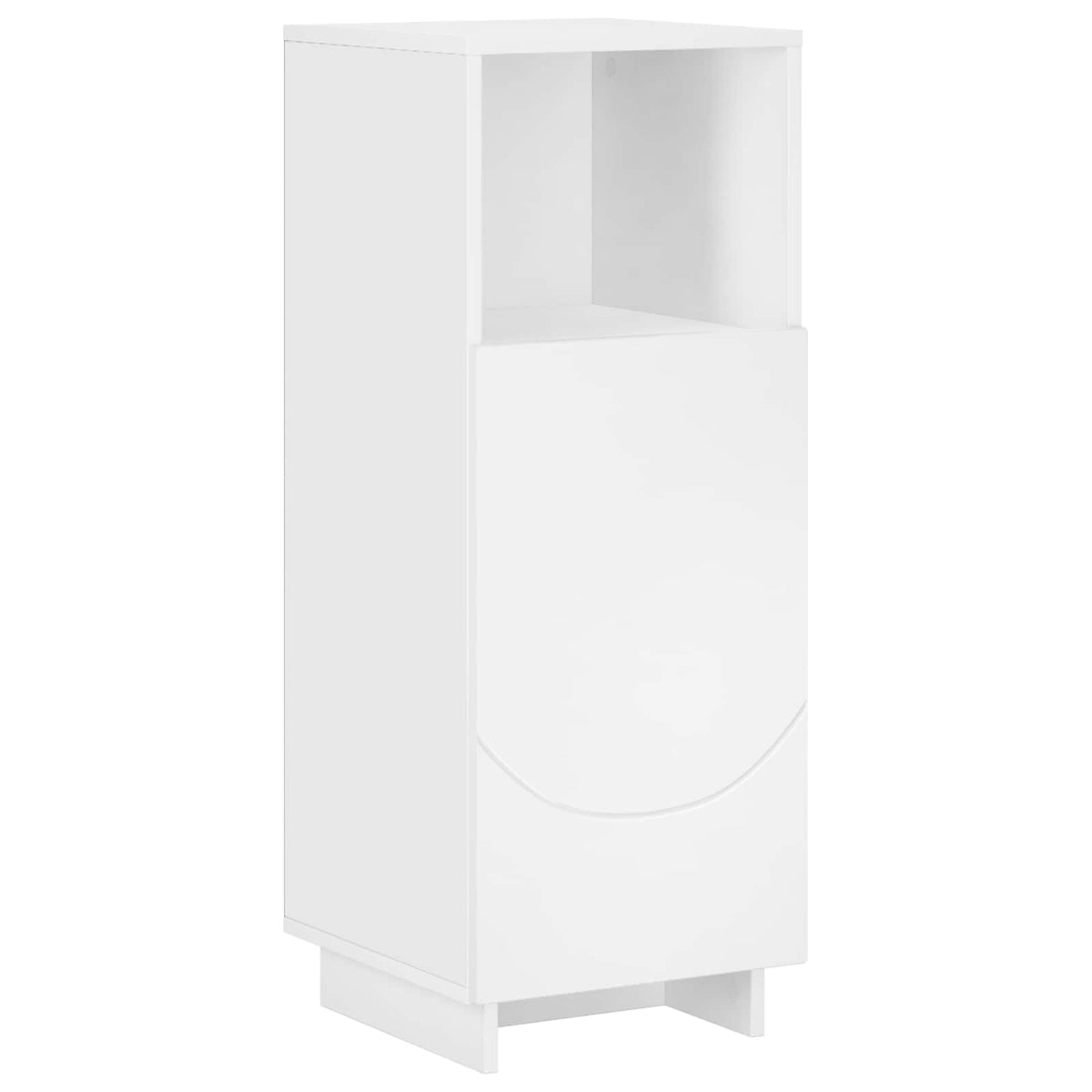 Badrumsskåp Vit 36,5 x 38 x 95 cm Konstruerat trä